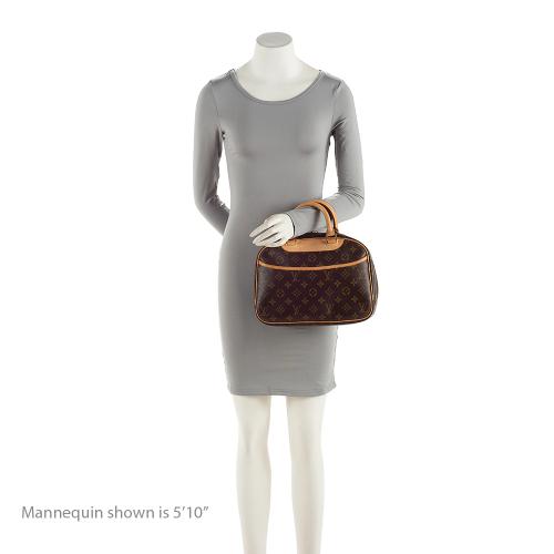Louis Vuitton Monogram Canvas Trouville Satchel (SHF-21506)