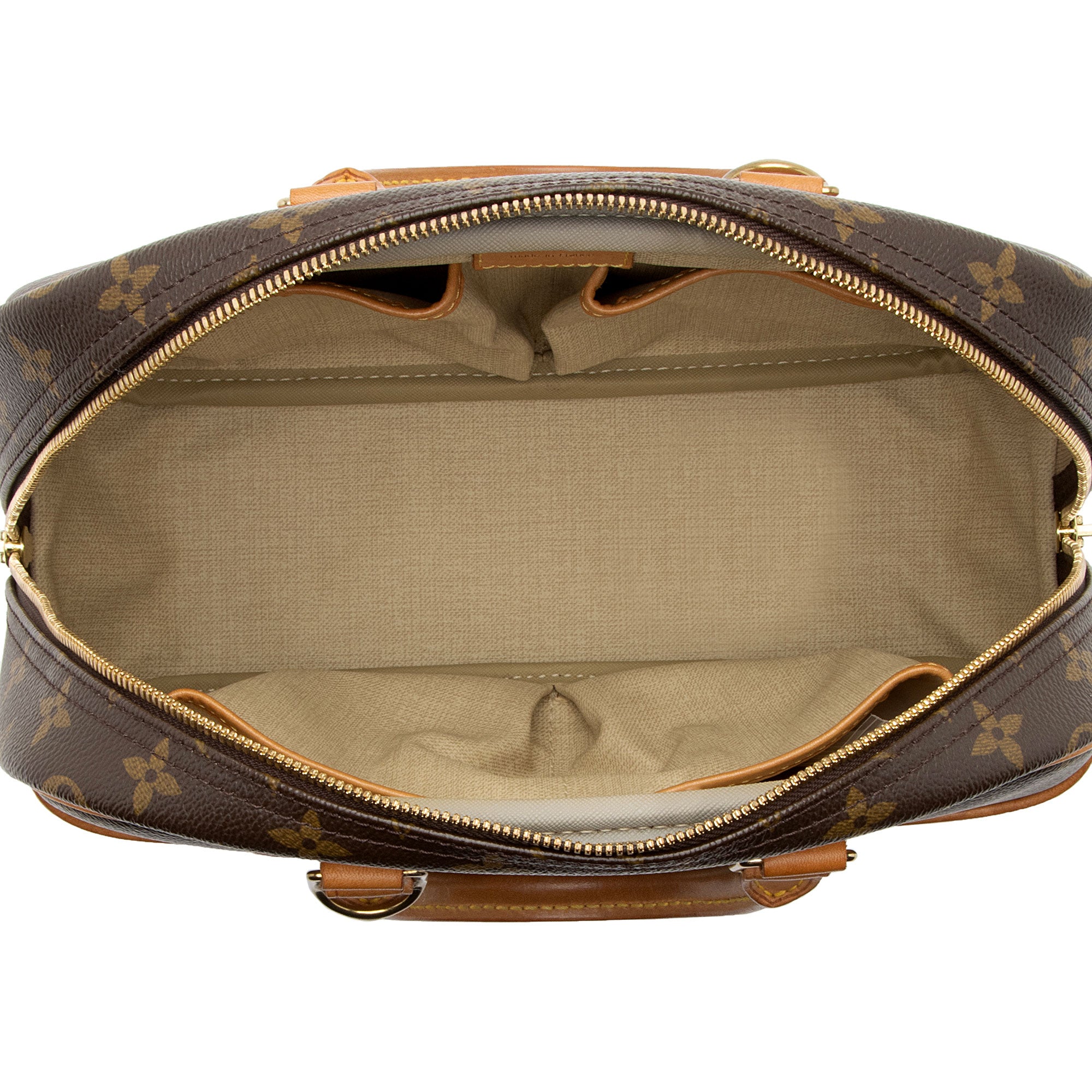 Louis Vuitton Monogram Canvas Trouville Satchel (SHF-6njWHt)
