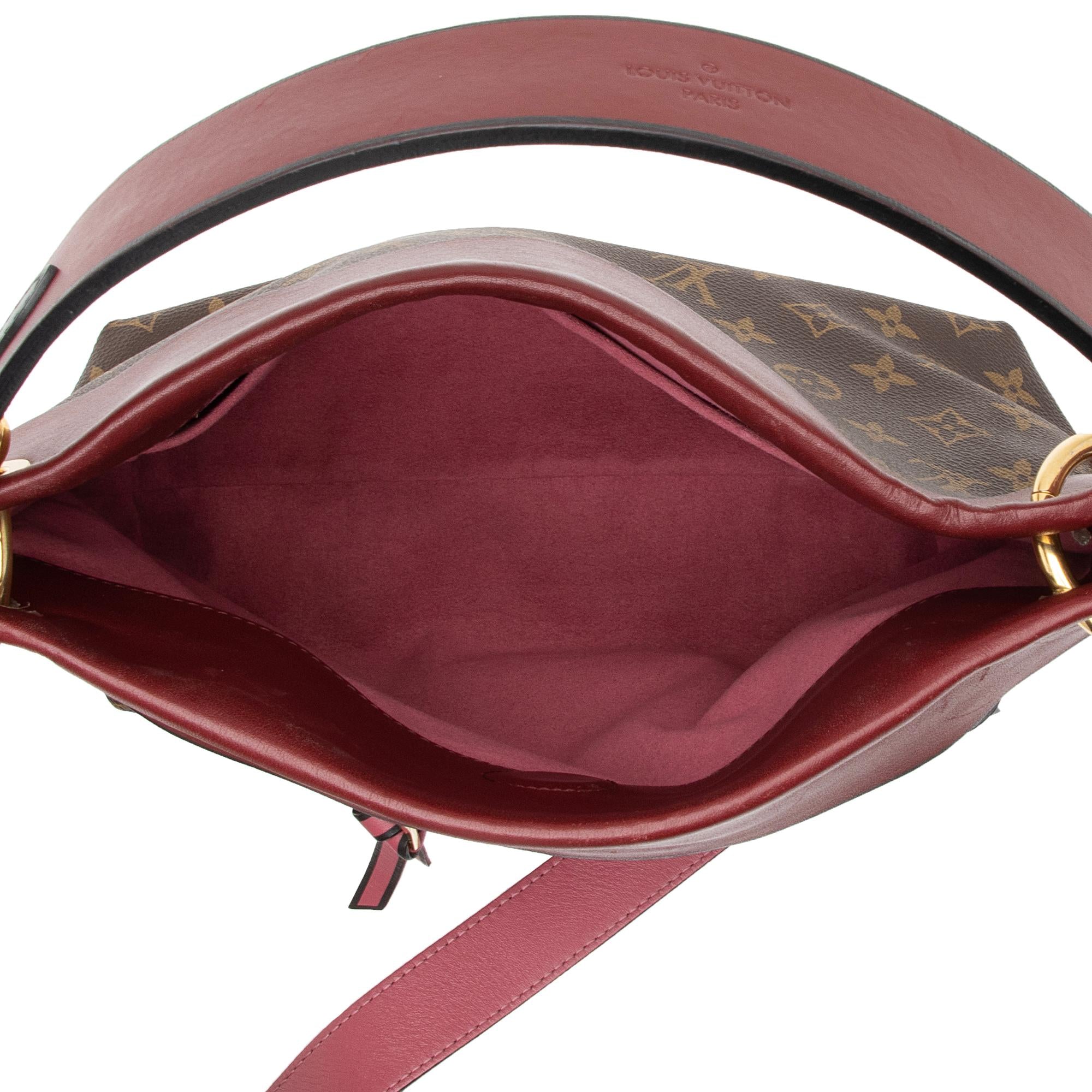 Louis Vuitton Monogram Canvas Tuileries Besace Shoulder Bag (SHF-23651)