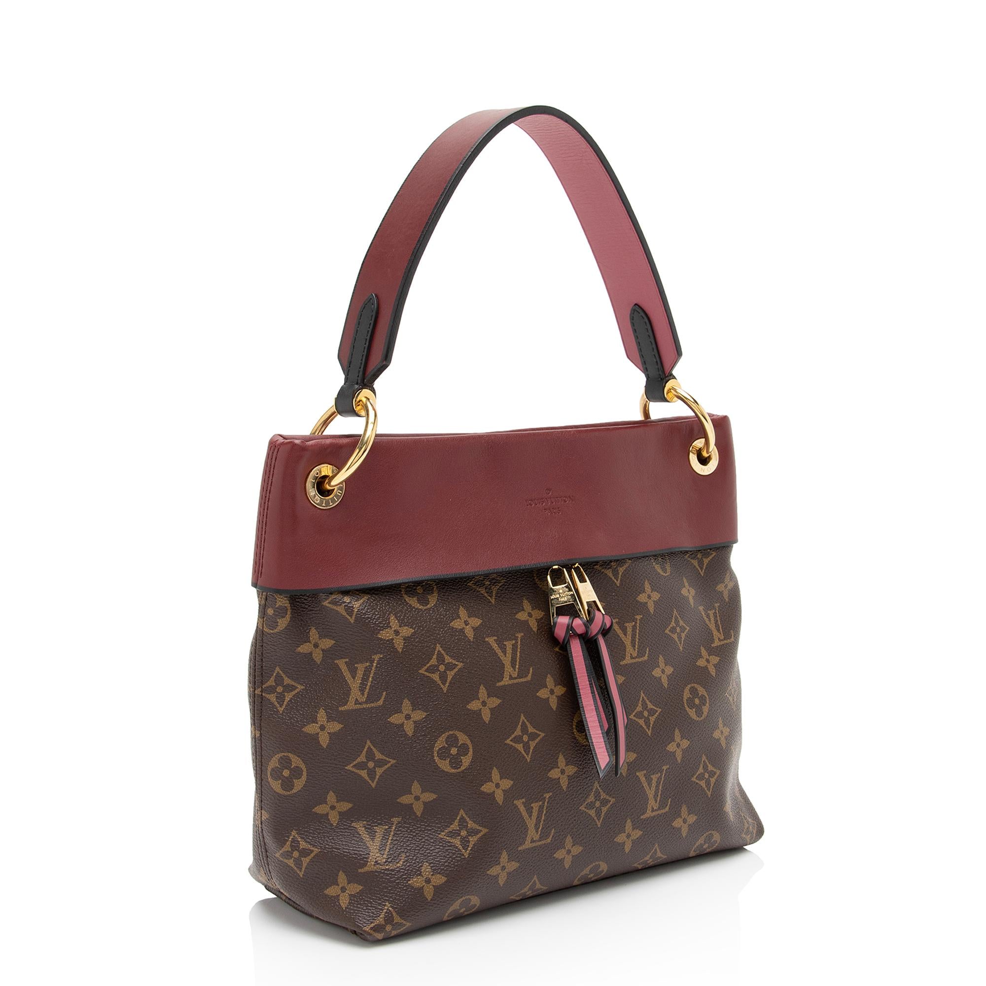 Louis Vuitton Monogram Canvas Tuileries Besace Shoulder Bag (SHF-23651)