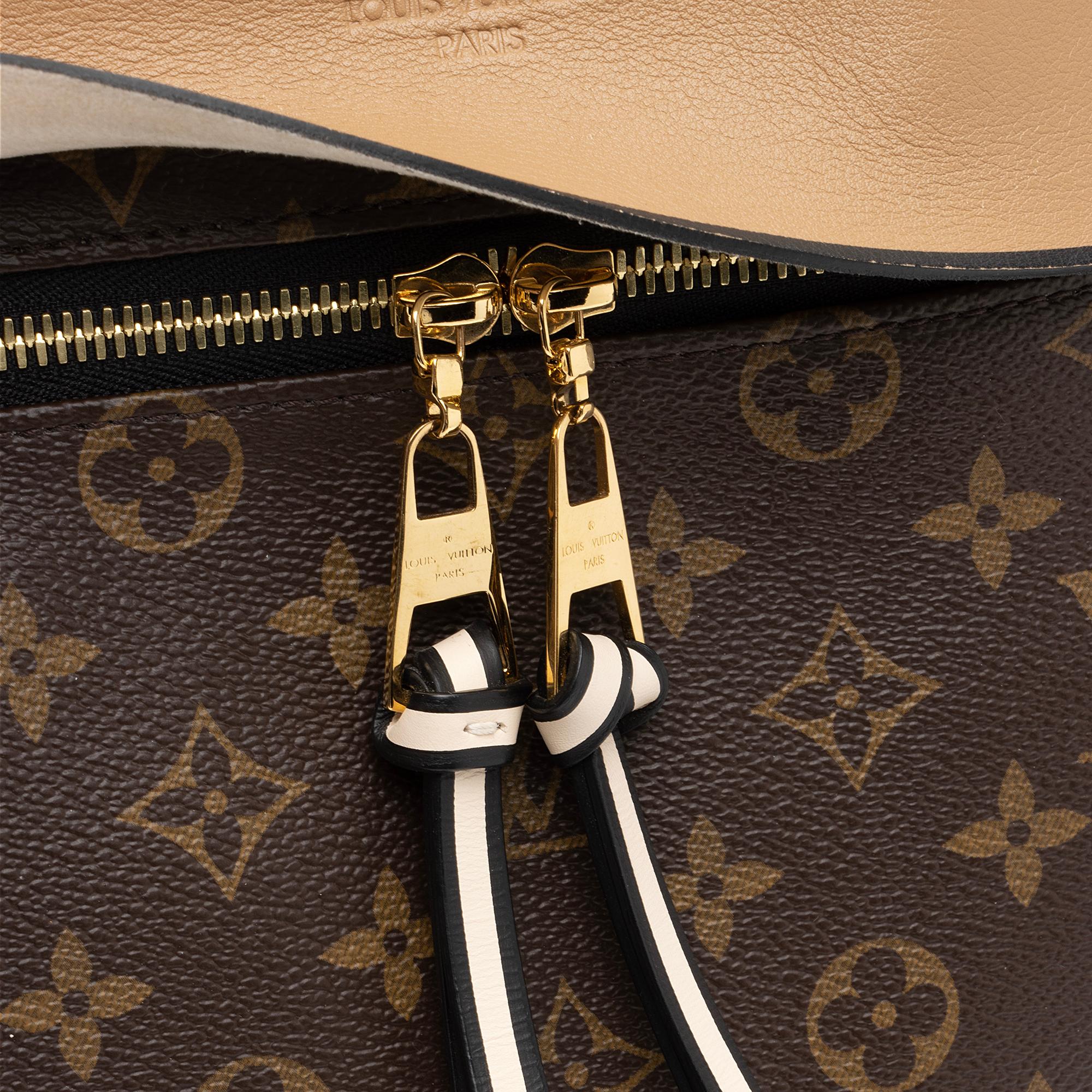 Louis Vuitton Monogram Canvas Tuileries Hobo (SHF-23654)