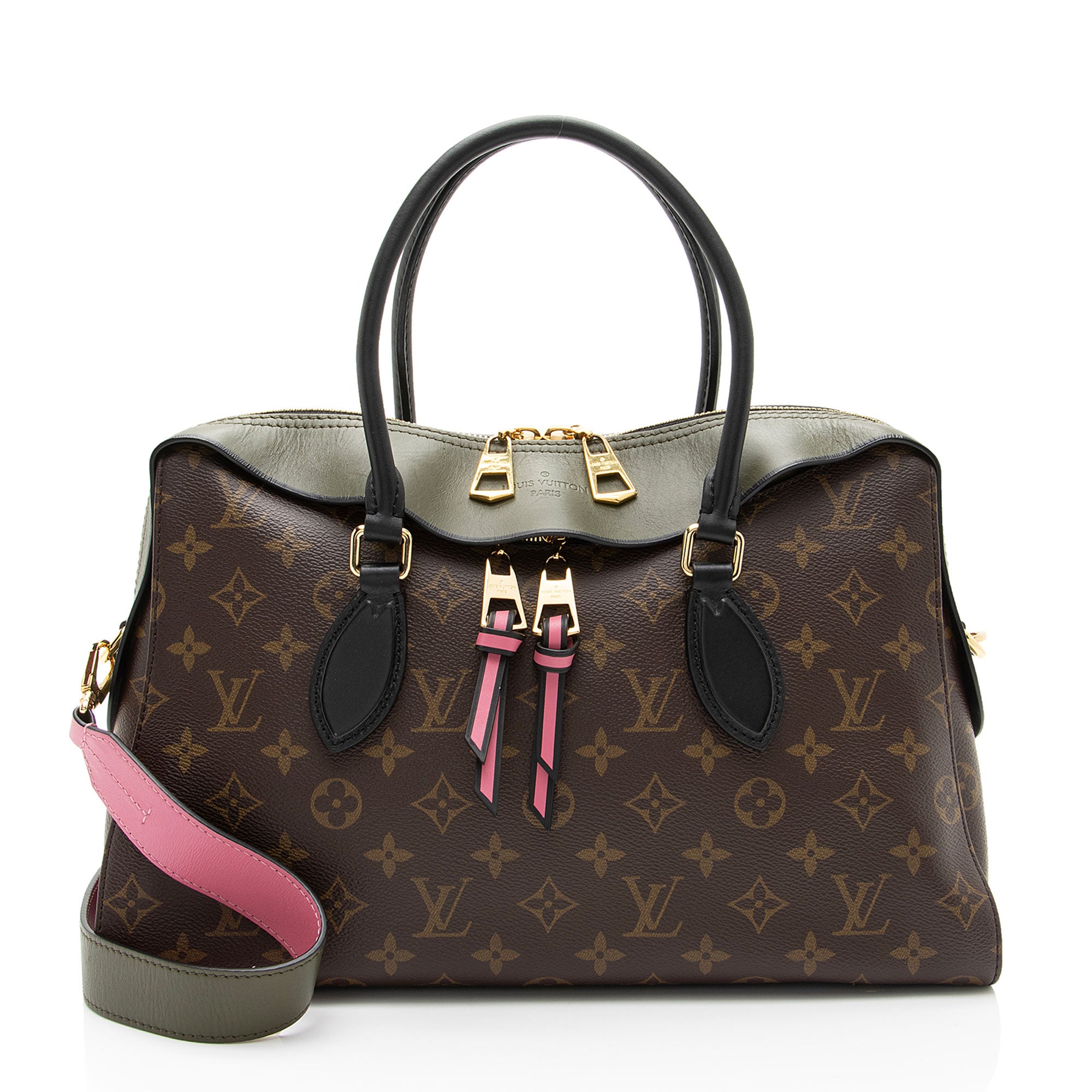 Louis Vuitton Monogram Canvas Tuileries Satchel (SHF-5QvIgR)