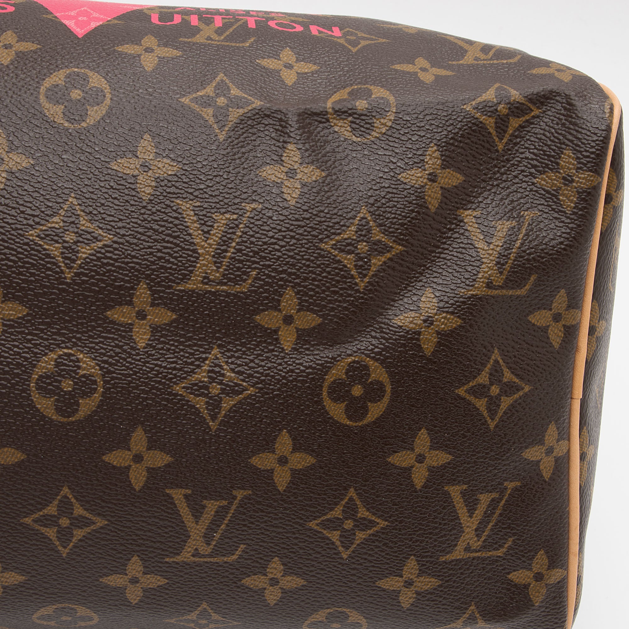 Louis Vuitton Monogram Canvas V Speedy 30 Satchel (SHF-QklCYN)