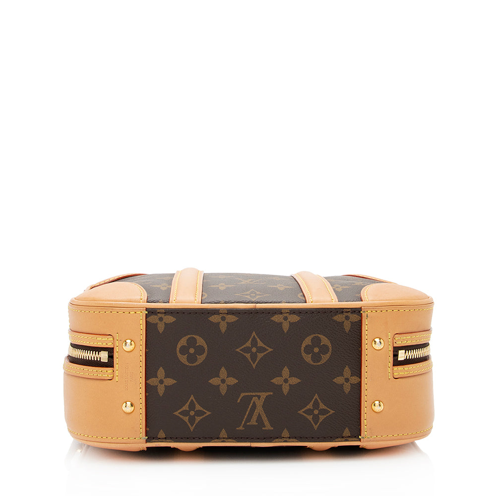Louis Vuitton Monogram Canvas Valisette BB Top Handle (SHF-20590)