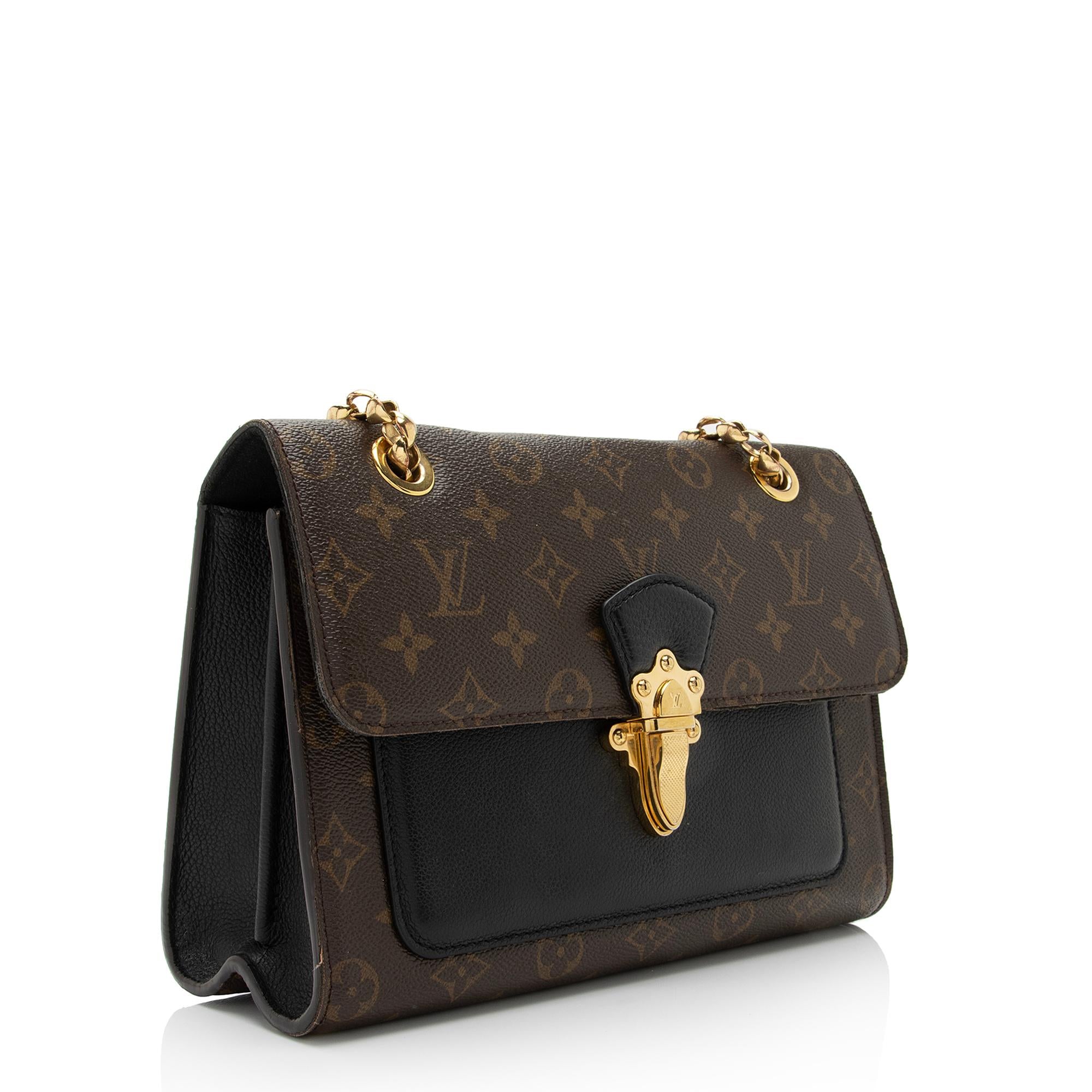 Louis Vuitton Monogram Canvas Victoire Chain Bag (SHF-DHg3ip)