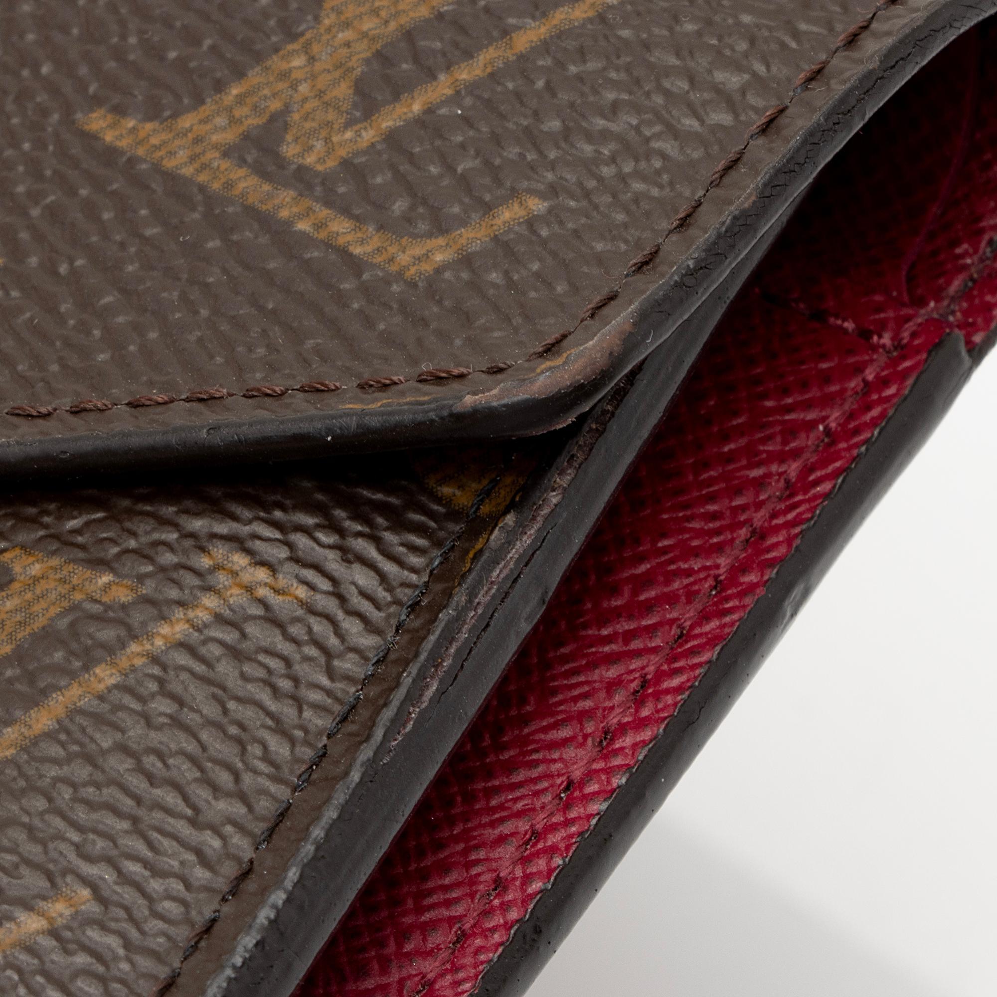 Louis Vuitton Monogram Canvas Victorine Wallet (SHF-4K4u4K)