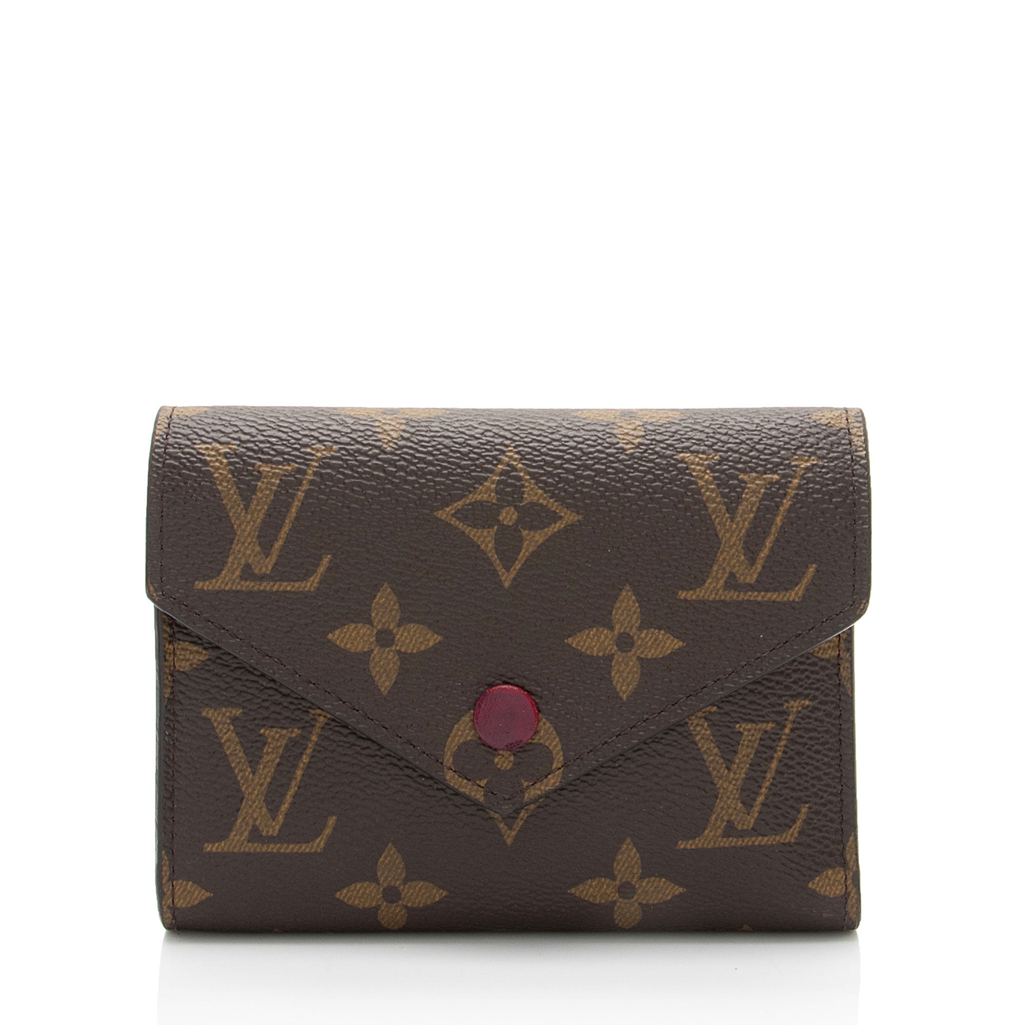 Louis Vuitton Monogram Canvas Victorine Wallet (SHF-rSYtqC)