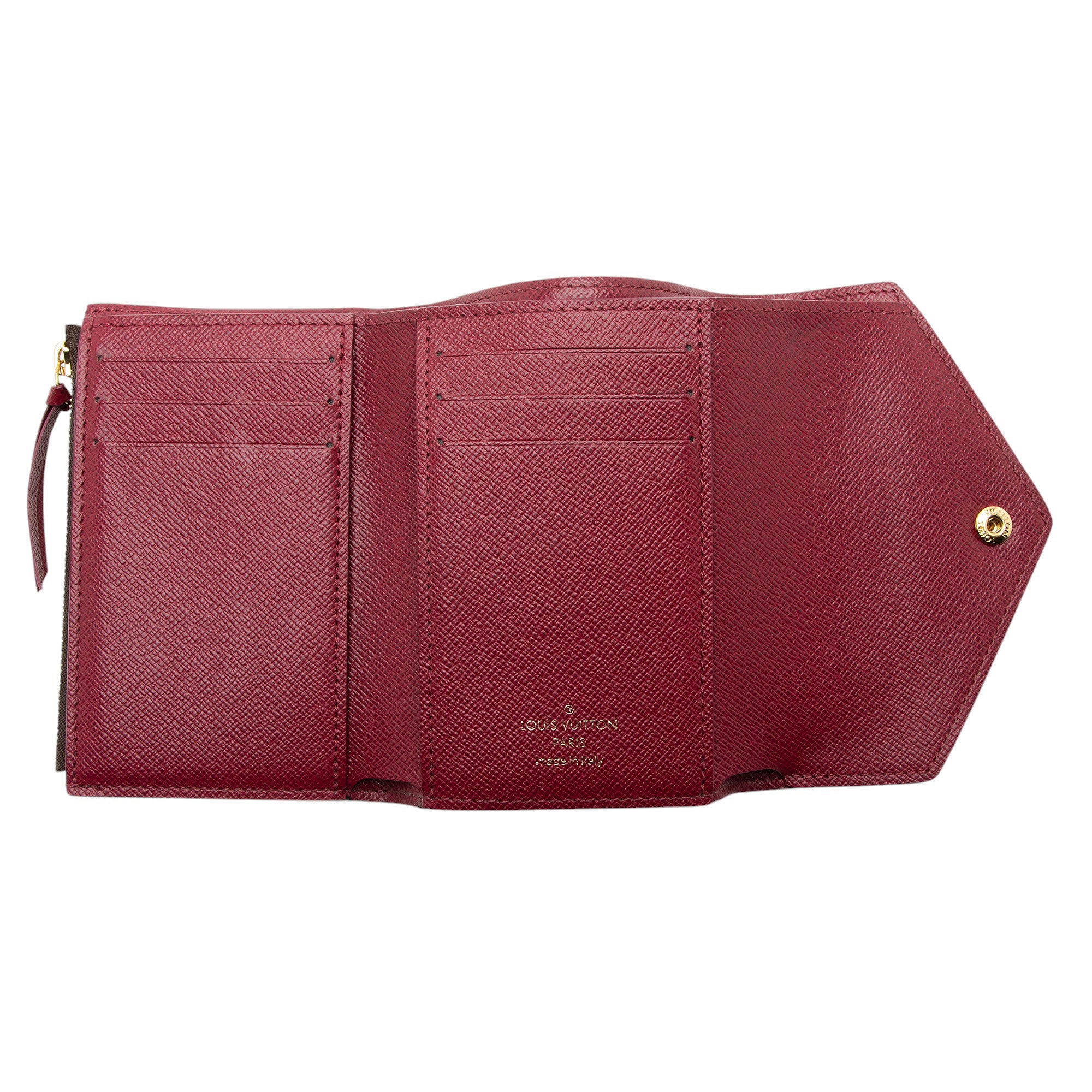 Louis Vuitton Monogram Canvas Victorine Wallet (SHF-rSYtqC)