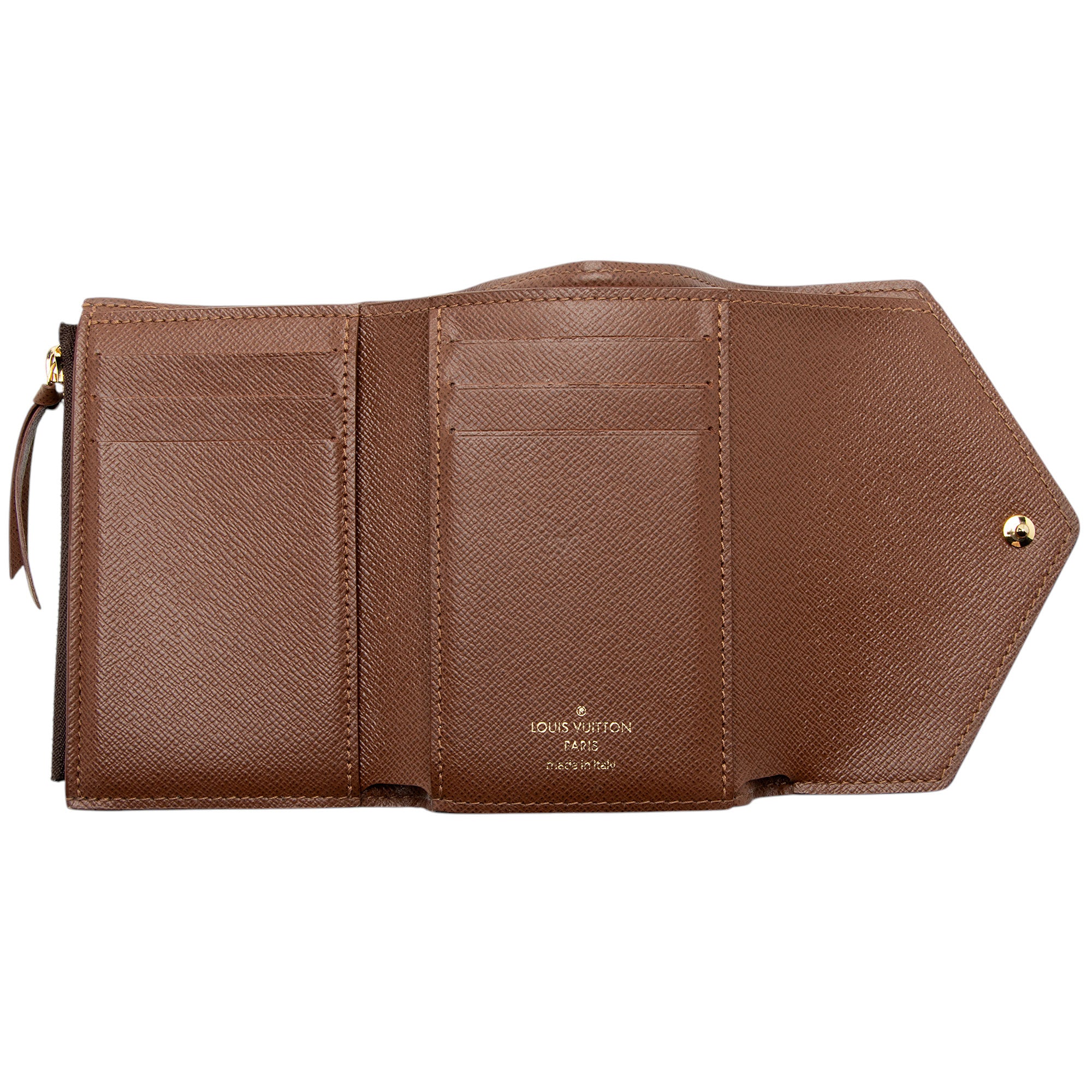 Louis Vuitton Monogram Canvas Victorine Wallet (SHF-7ha4BL)
