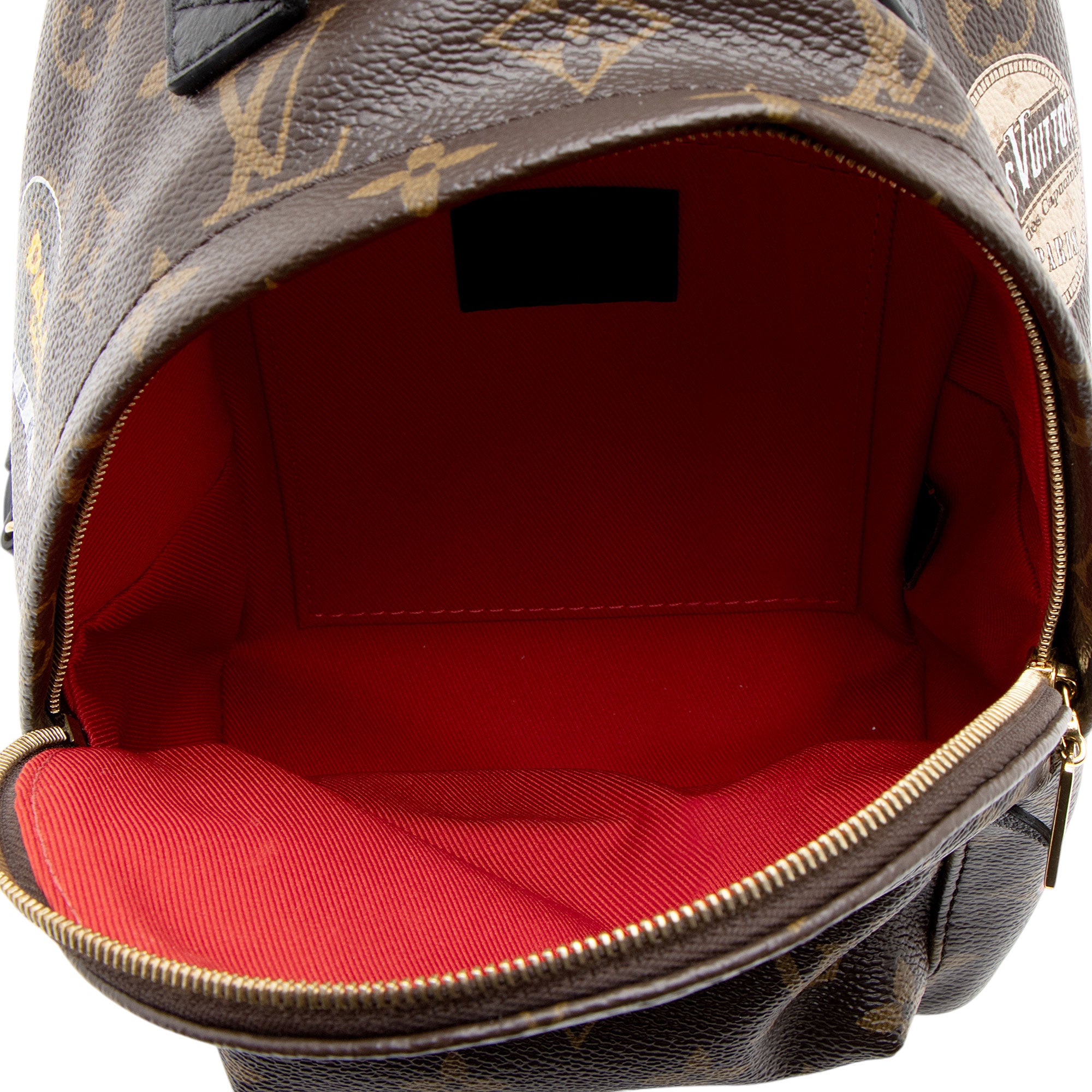 Louis Vuitton Monogram Canvas World Tour Palm Springs Mini Backpack