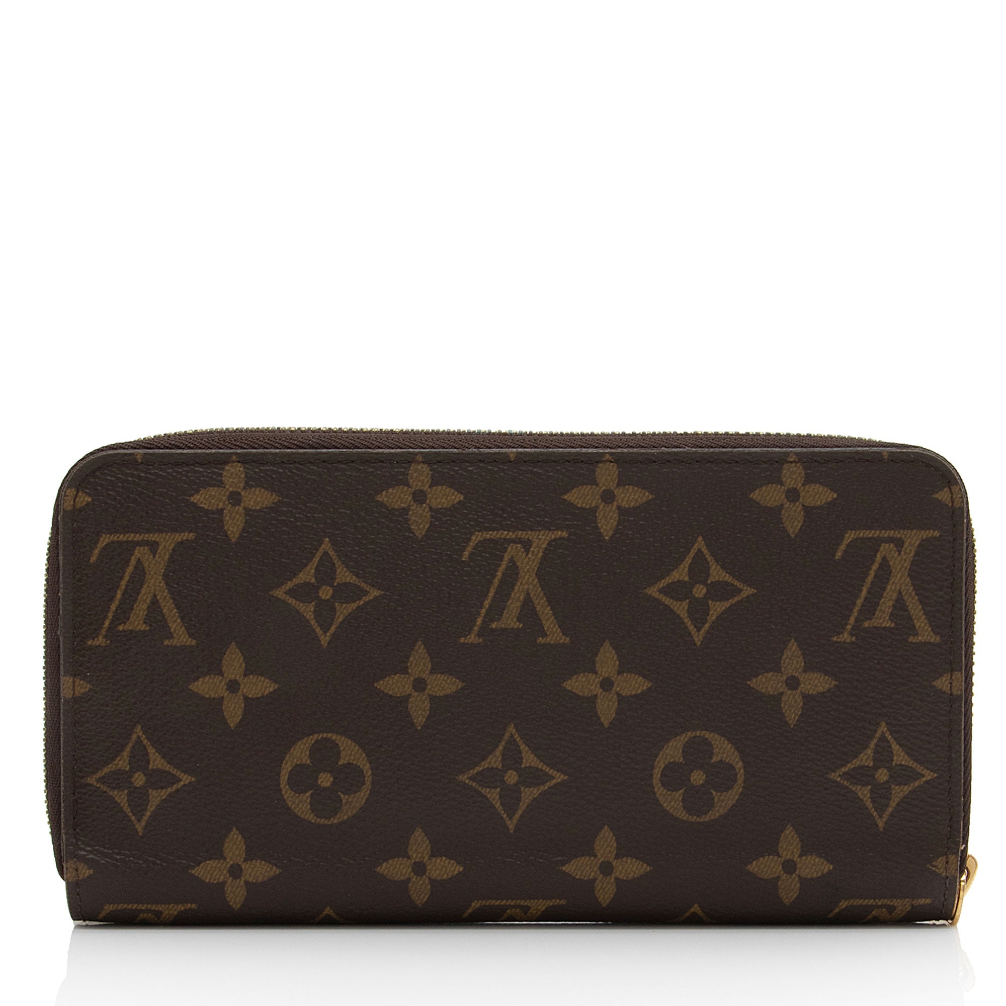 Louis Vuitton Monogram Canvas Zippy Wallet (SHF-ipISrJ)