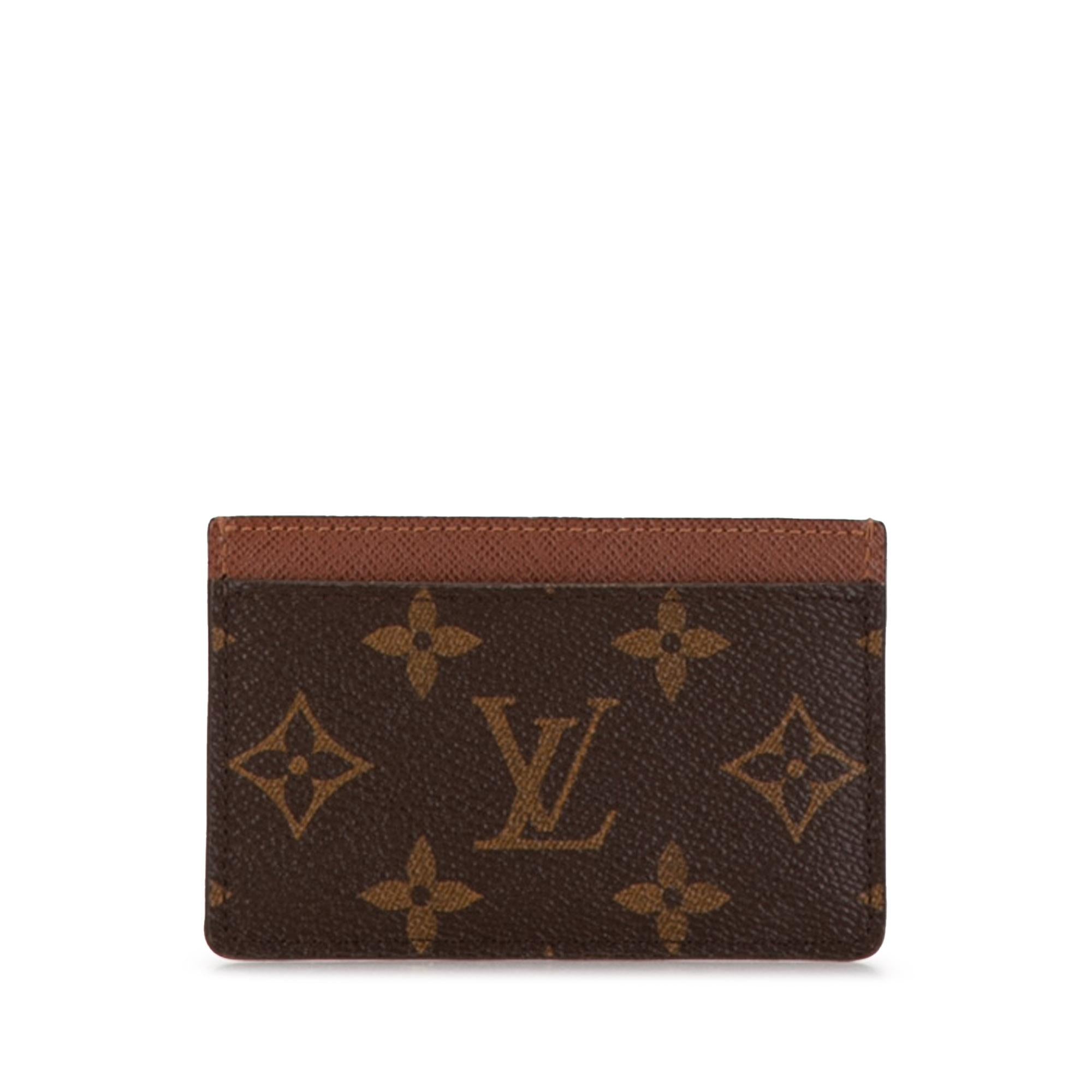 Louis Vuitton Monogram Card Holder (SHG-GI0syz)