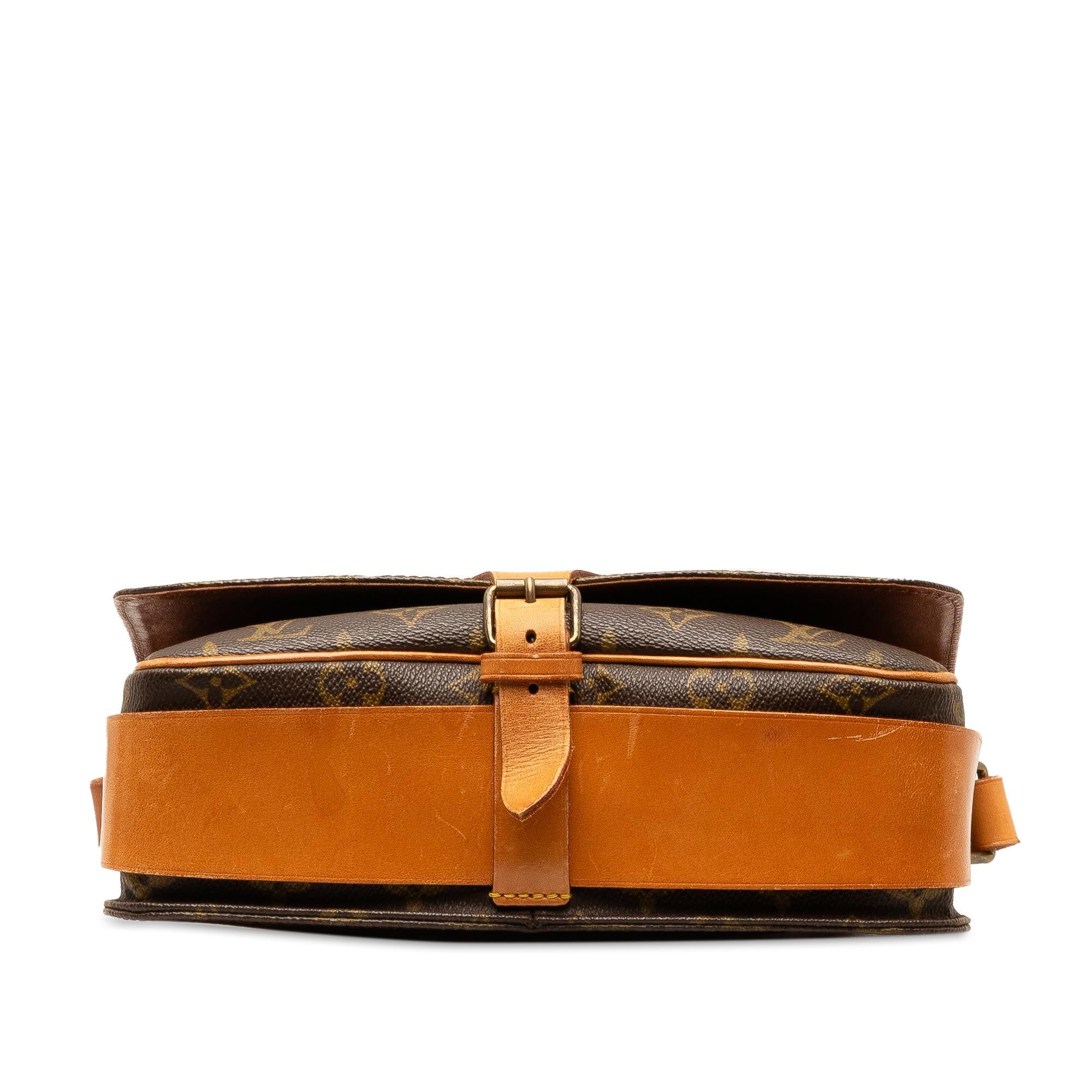 Louis Vuitton Monogram Cartouchiere GM (SHG-gmD2Lc)