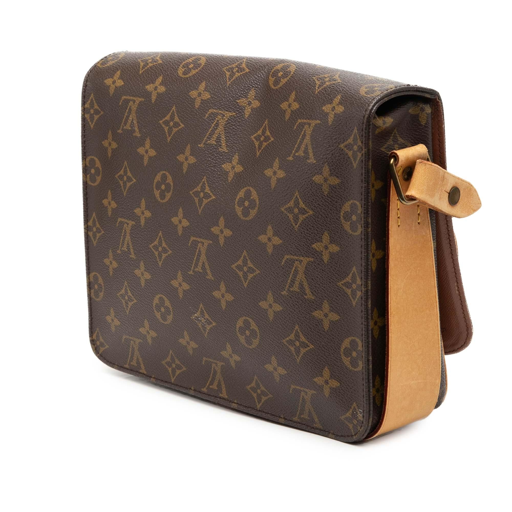 Louis Vuitton Monogram Cartouchiere GM