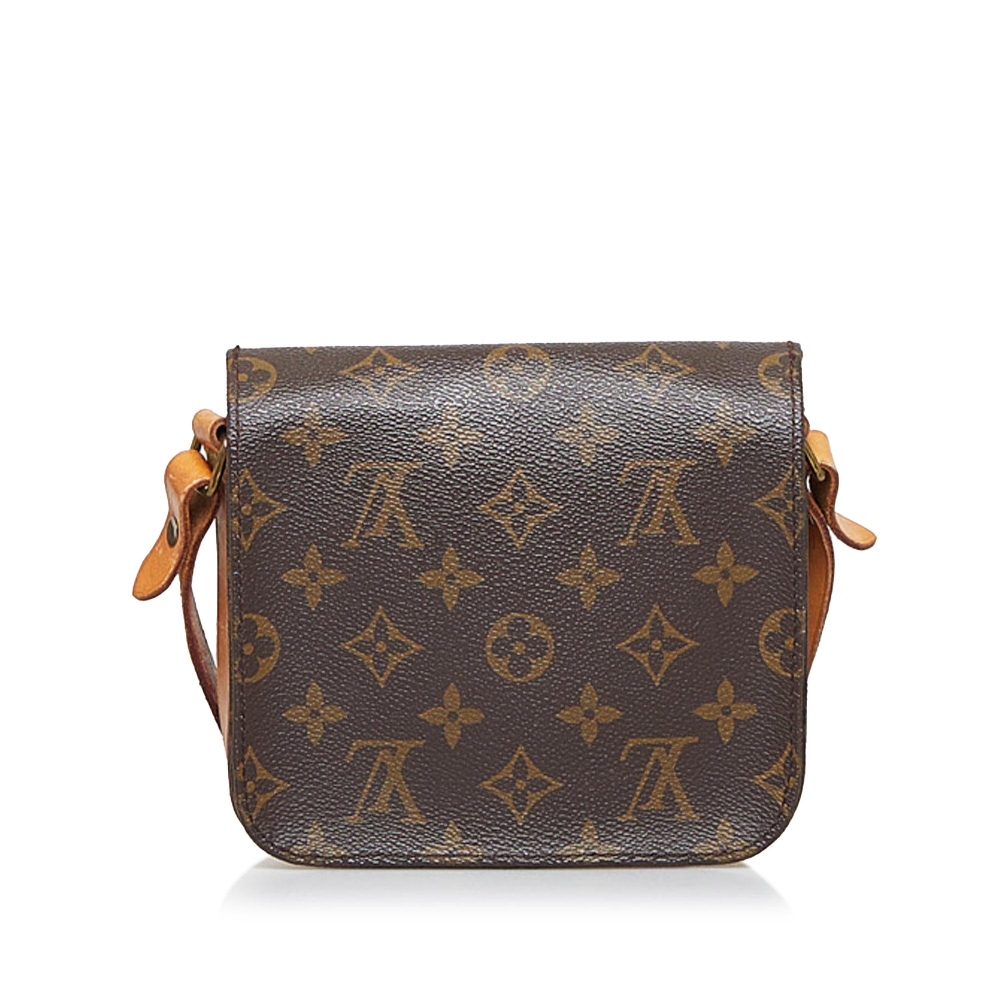 Louis Vuitton Monogram Cartouchiere PM (SHG-quxvoV)