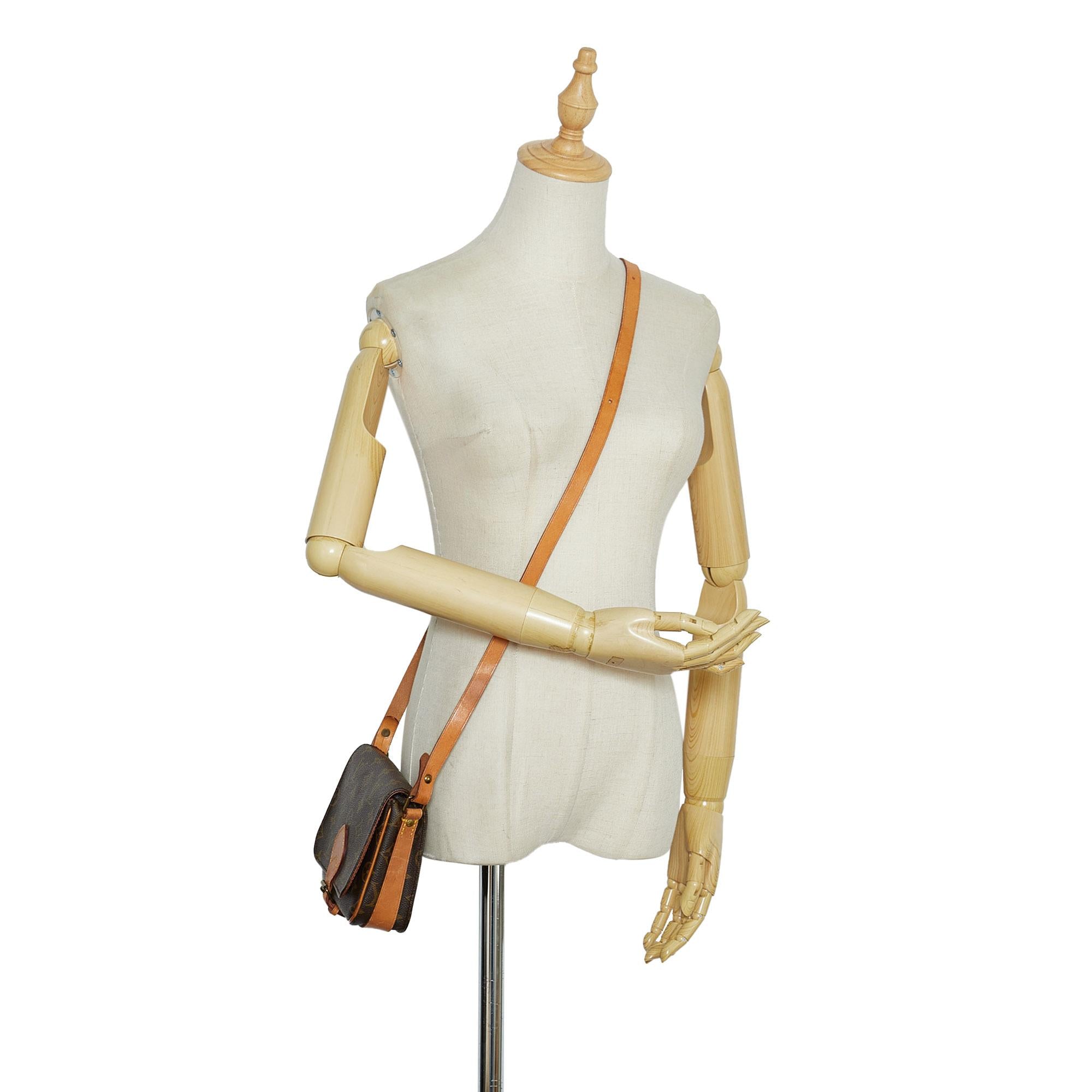 Louis Vuitton Monogram Cartouchiere PM (SHG-quxvoV)