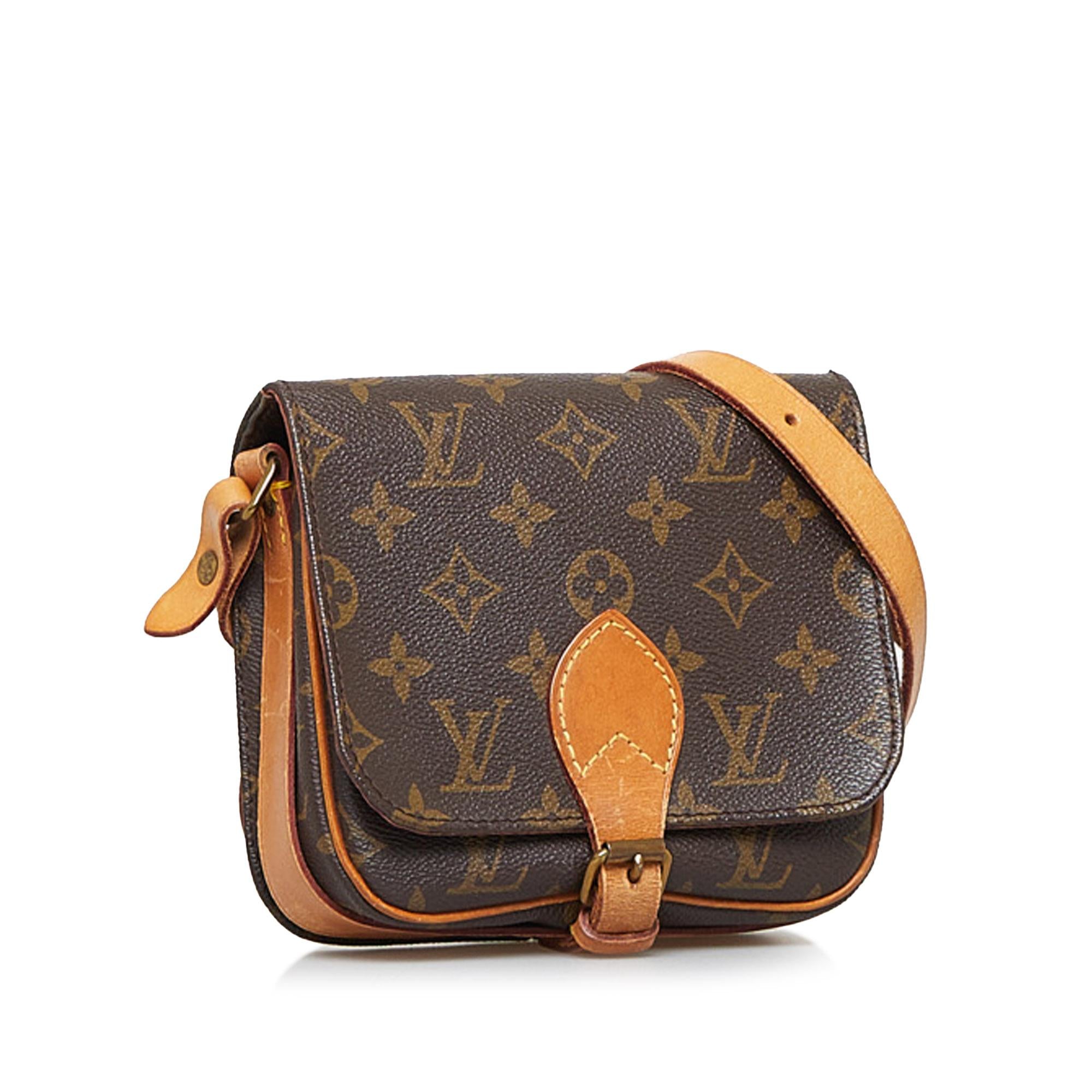 Louis Vuitton Monogram Cartouchiere PM (SHG-quxvoV)