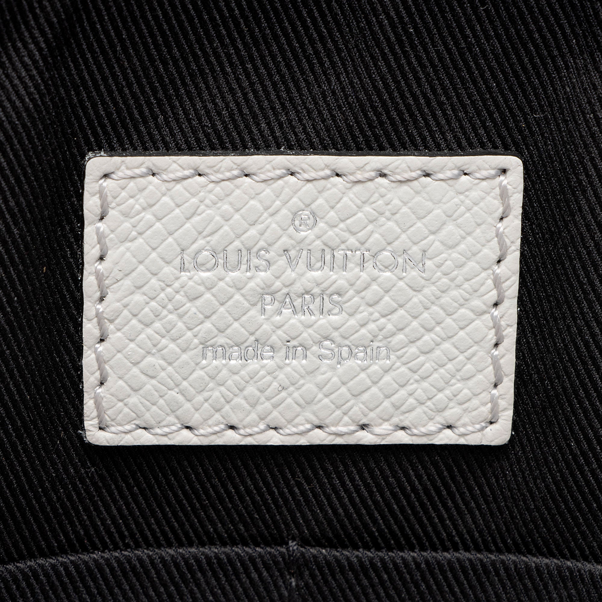 Louis Vuitton Monogram Chalk Taiga Leather Outdoor Flap Messenger