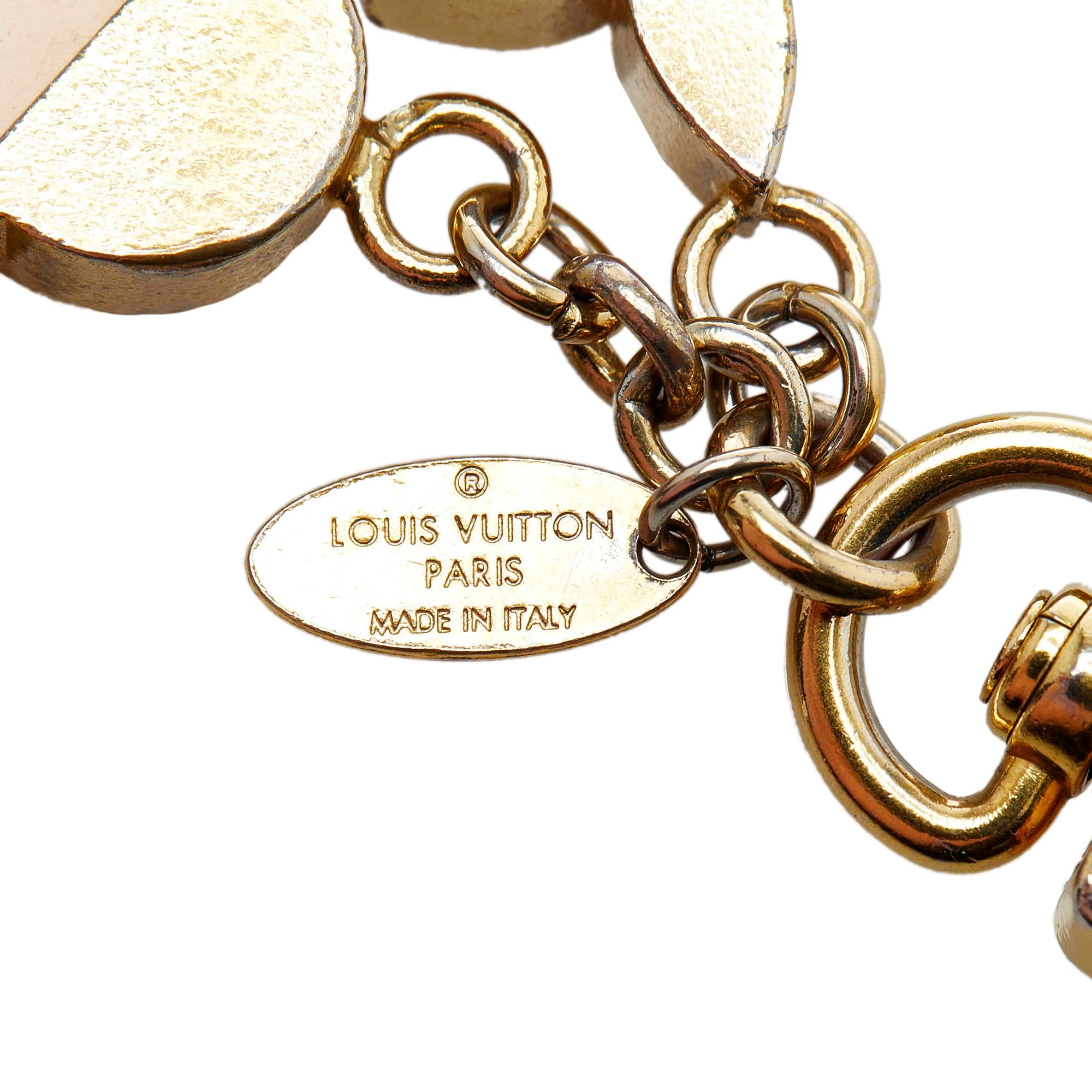 Louis Vuitton Monogram Charm Key Chain (SHG-OsoYmu)