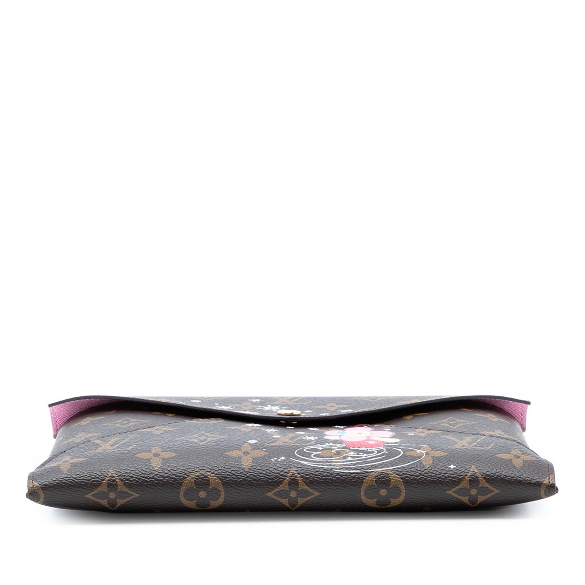 Louis Vuitton Monogram Christmas Animation Vivienne Kirigami Pochette GM