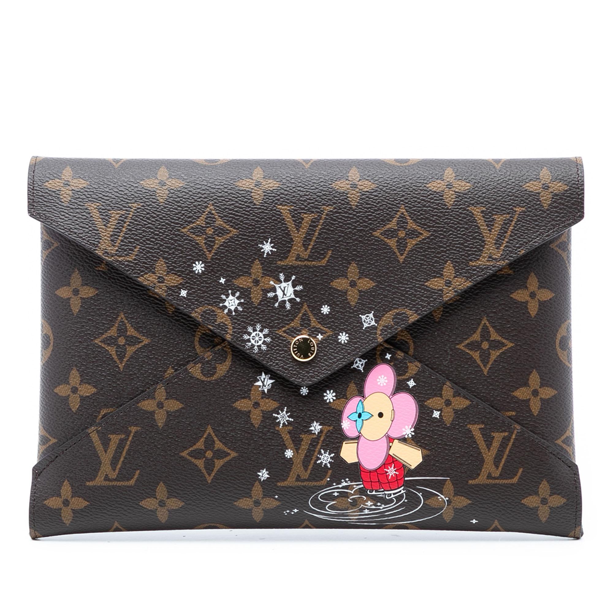 Louis Vuitton Monogram Christmas Animation Vivienne Kirigami Pochette GM