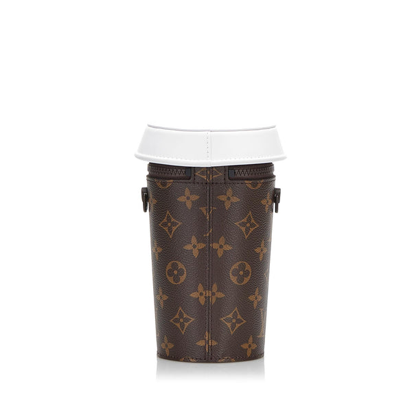 Louis Vuitton Monogram Coffee Cup Pouch (SHG-JJs33V)