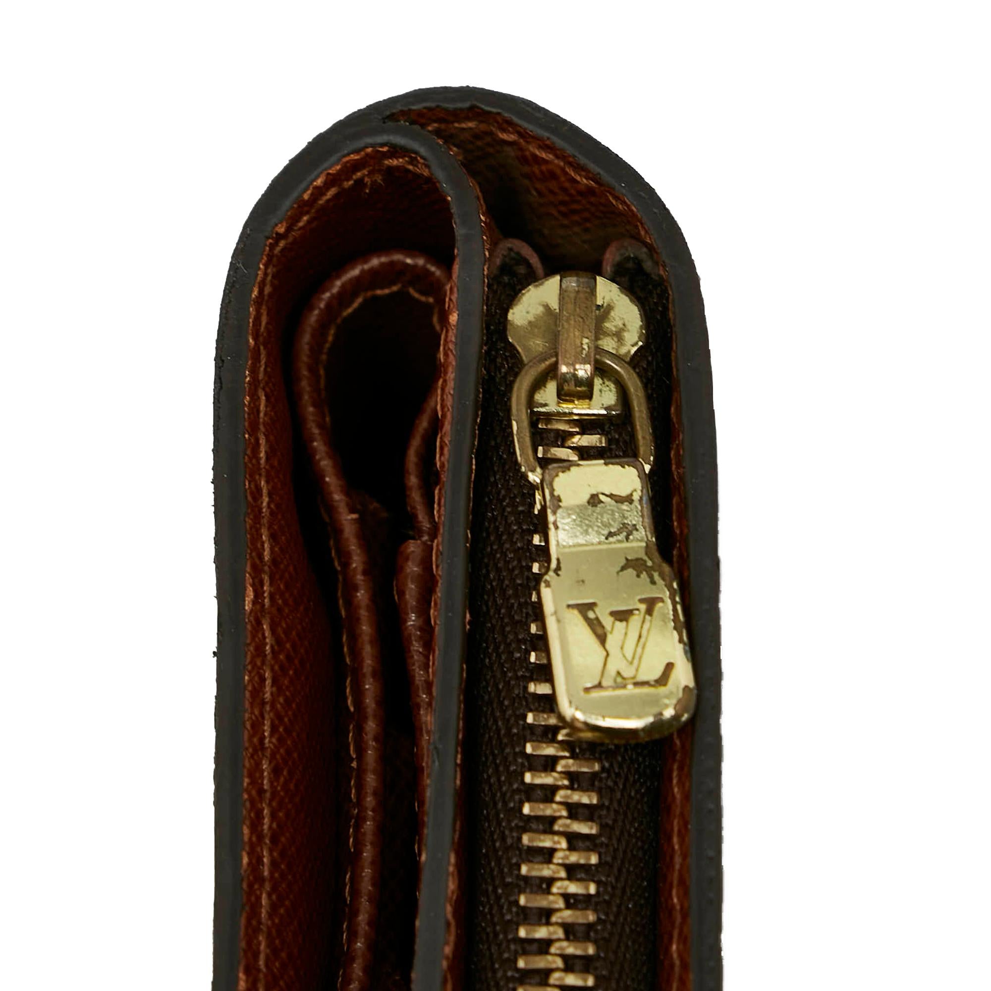 Louis Vuitton Monogram Compact Zippy Wallet (SHG-Xnv1mm)