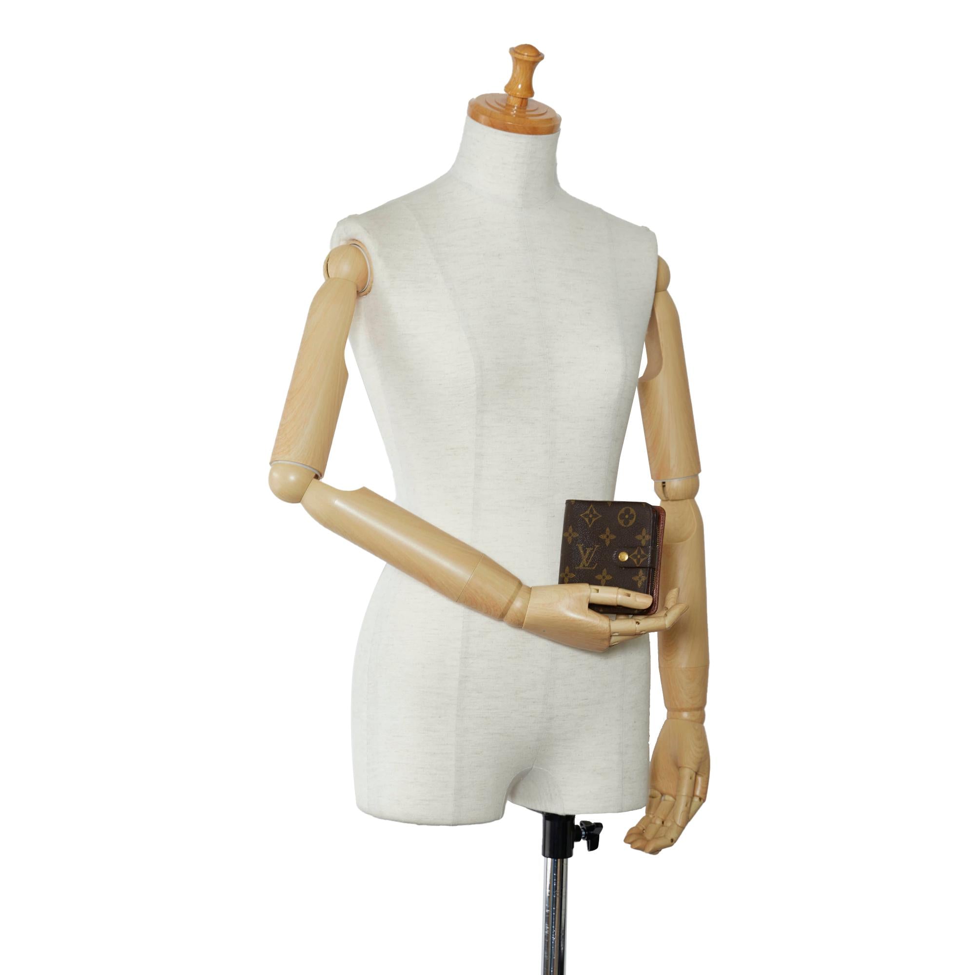 Louis Vuitton Monogram Compact Zippy Wallet (SHG-Xnv1mm)