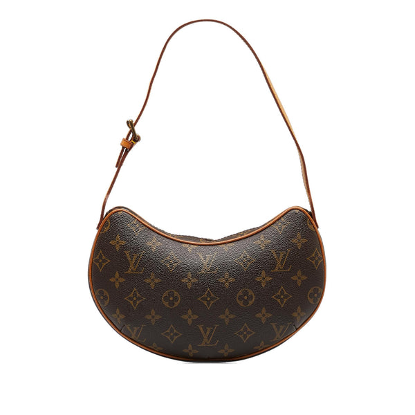 Louis Vuitton Monogram Croissant PM Shoulder Bag For Sale at