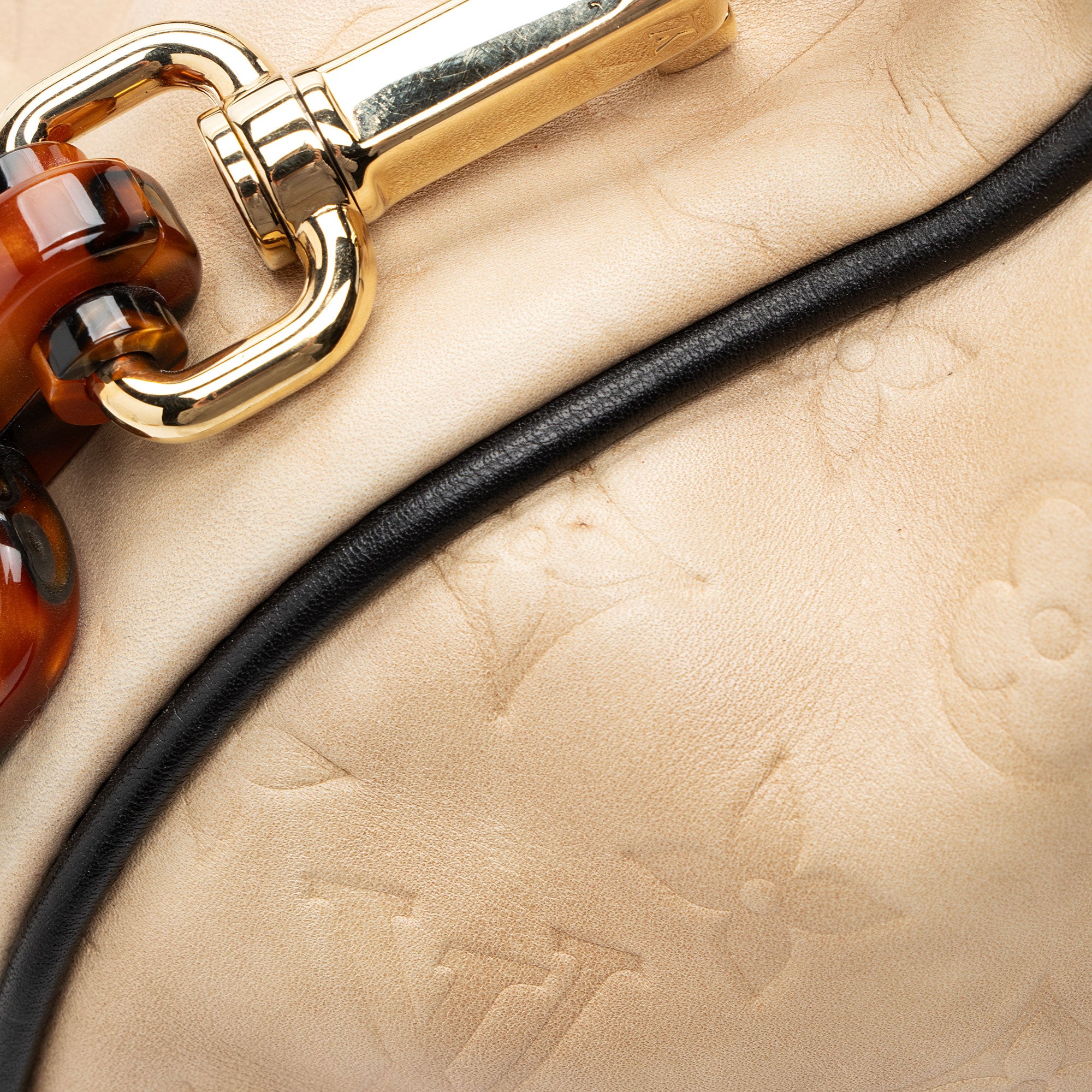 Louis Vuitton Monogram Cuir Embossed Stephen Satchel