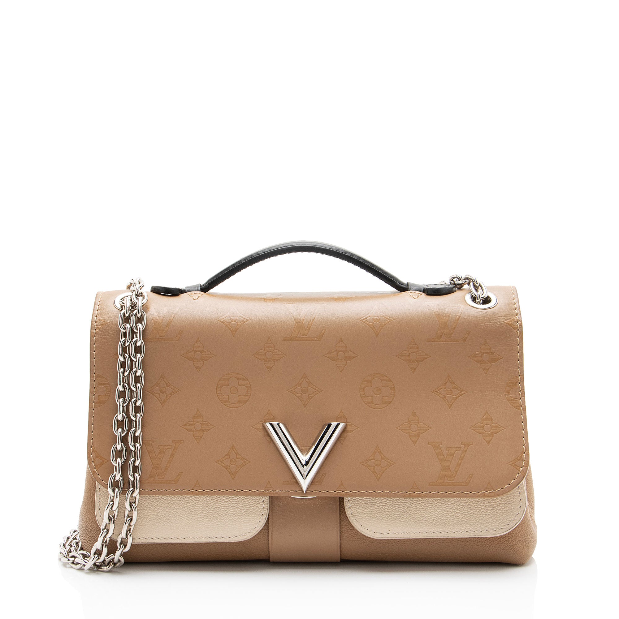 Louis Vuitton Monogram Cuir Very Chain Bag