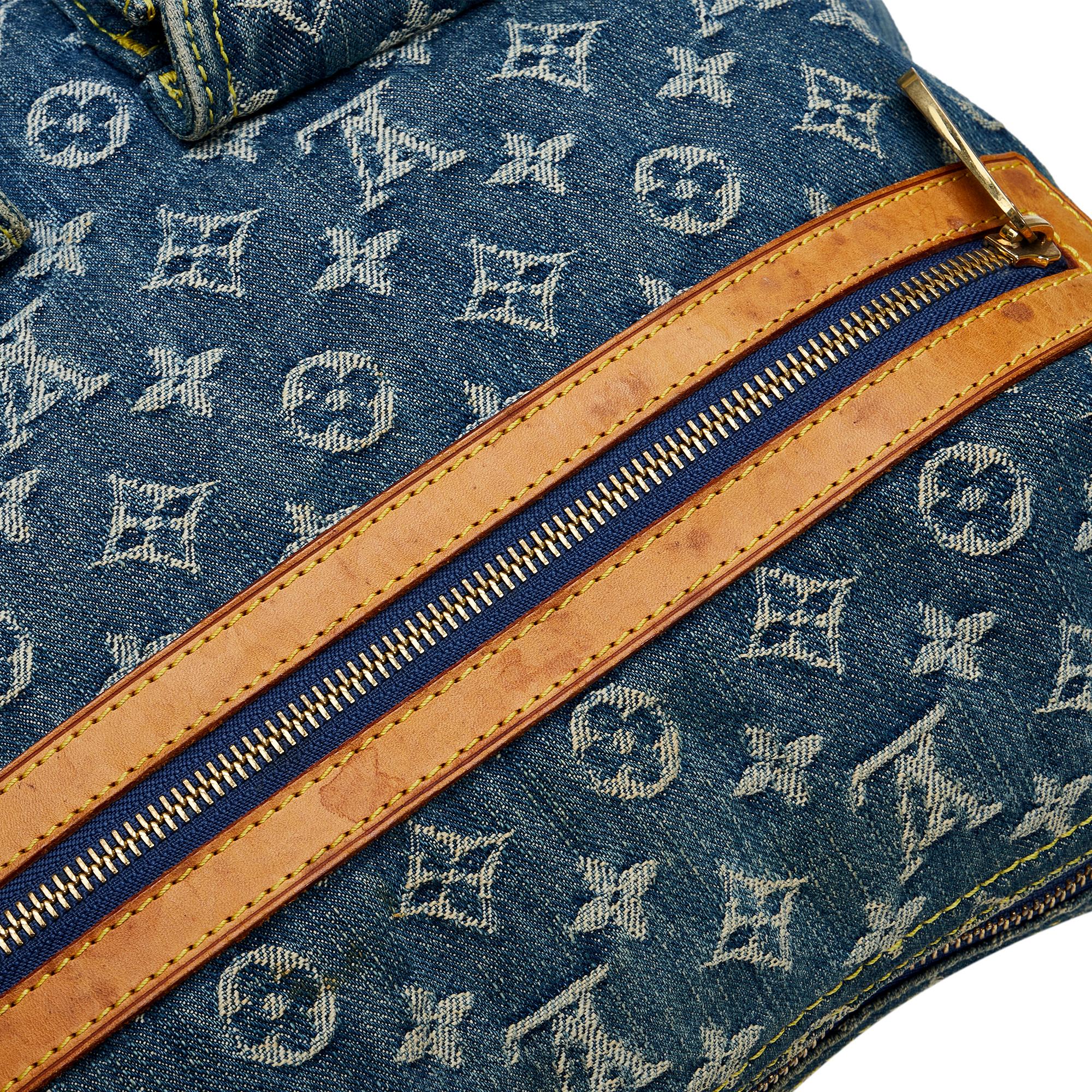 Louis Vuitton Monogram Denim Baggy GM (SHG-d9dmwb)