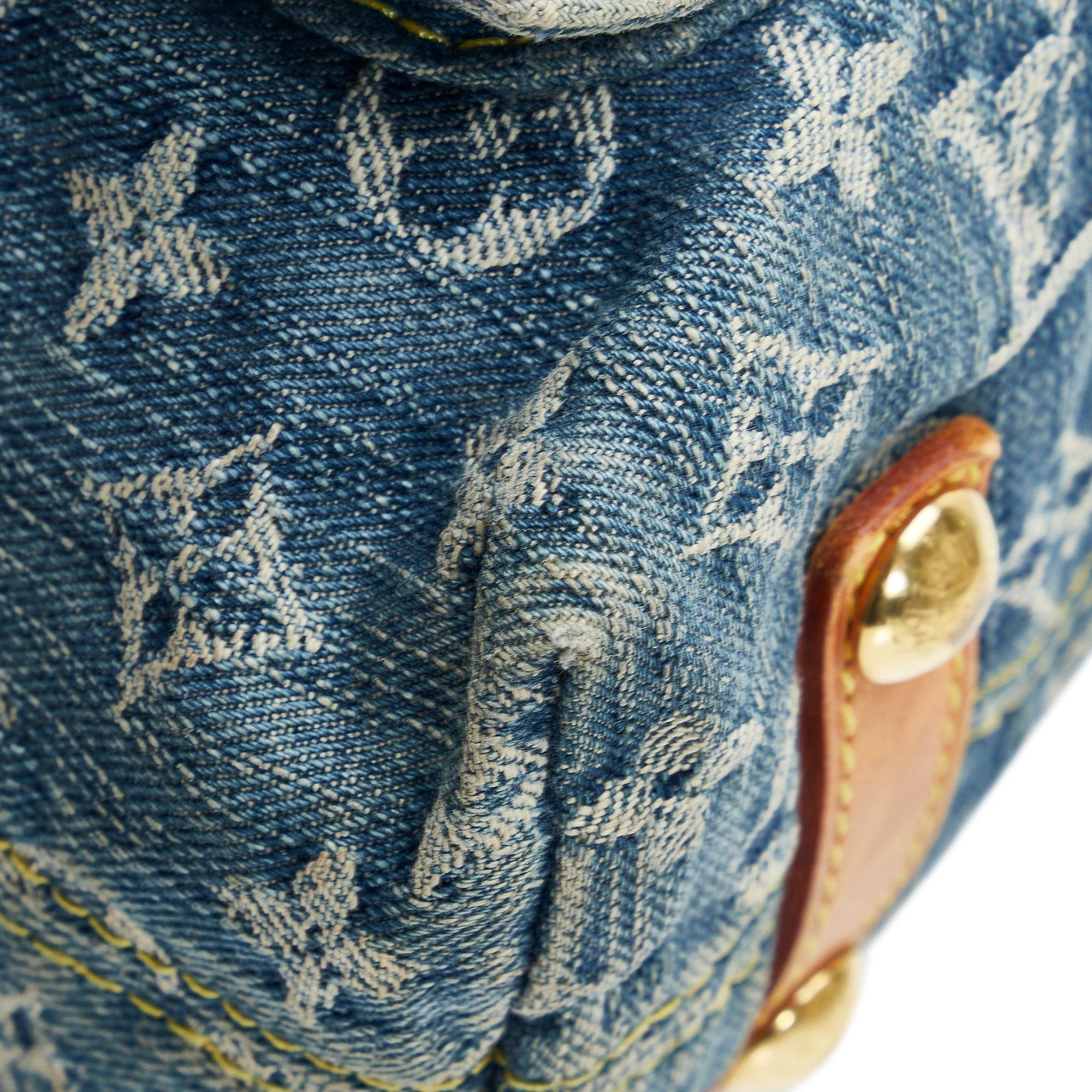 Louis Vuitton Monogram Denim Baggy GM (SHG-NB2Dv8)