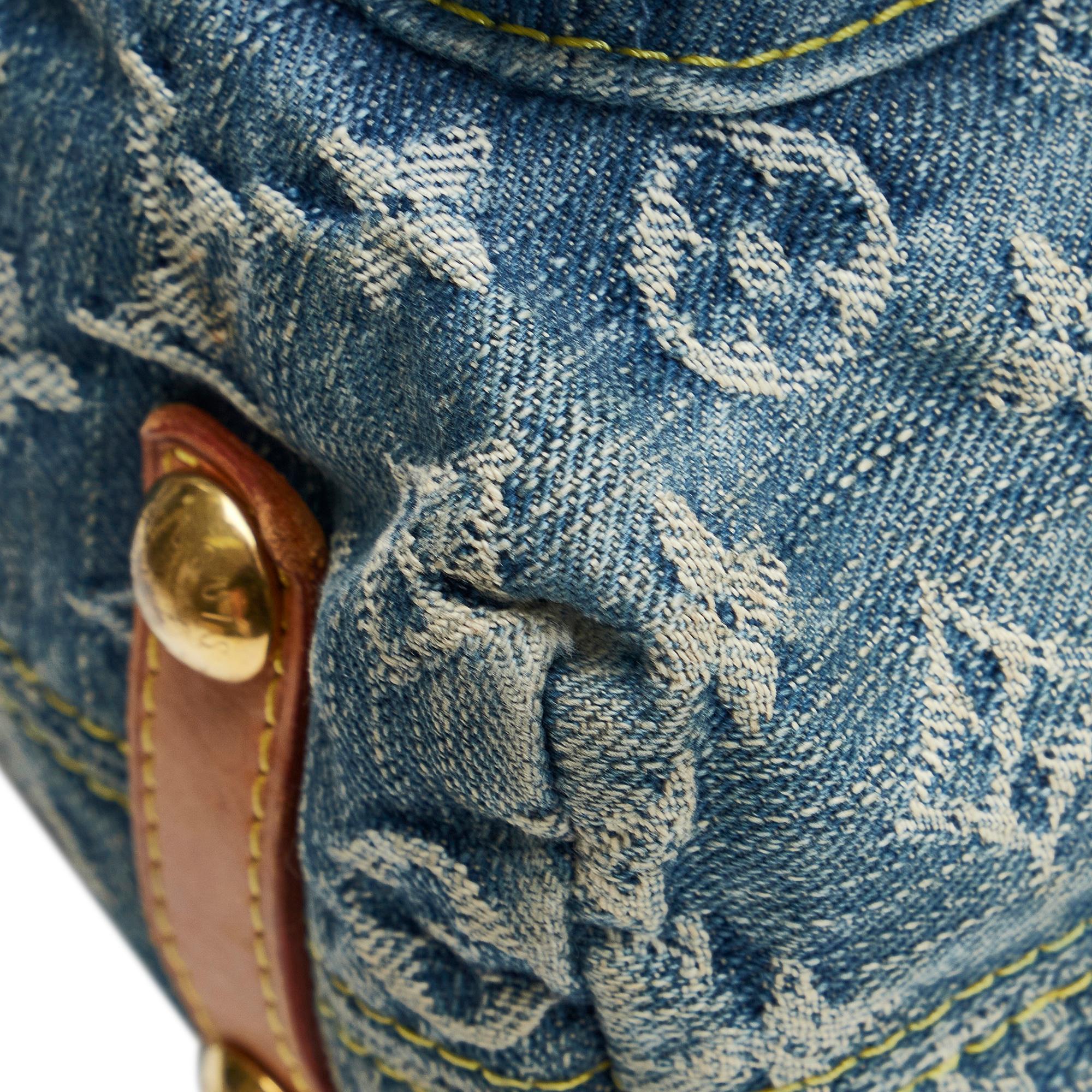 Louis Vuitton Monogram Denim Baggy GM (SHG-NB2Dv8)