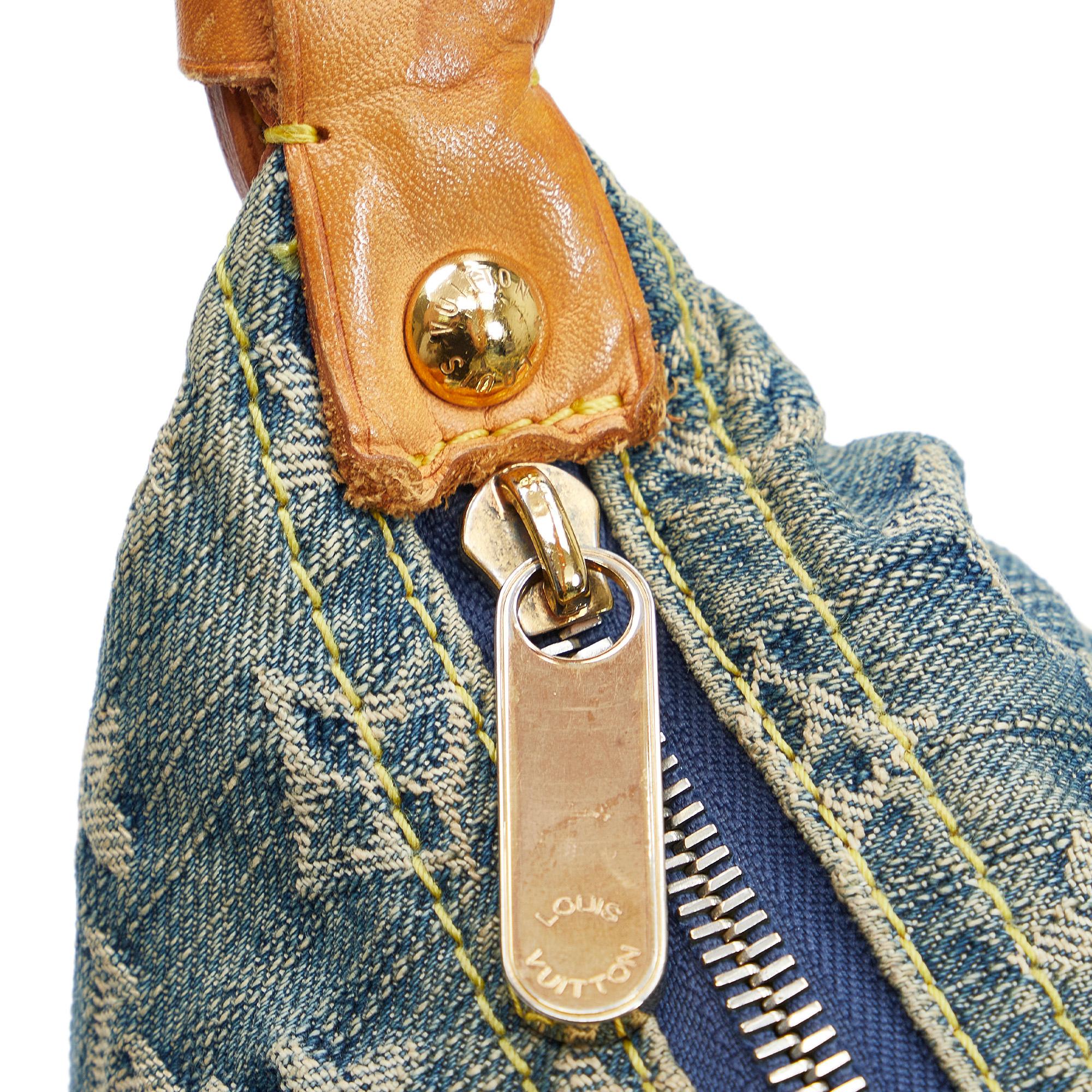 Louis Vuitton Monogram Denim Baggy GM (SHG-NB2Dv8)