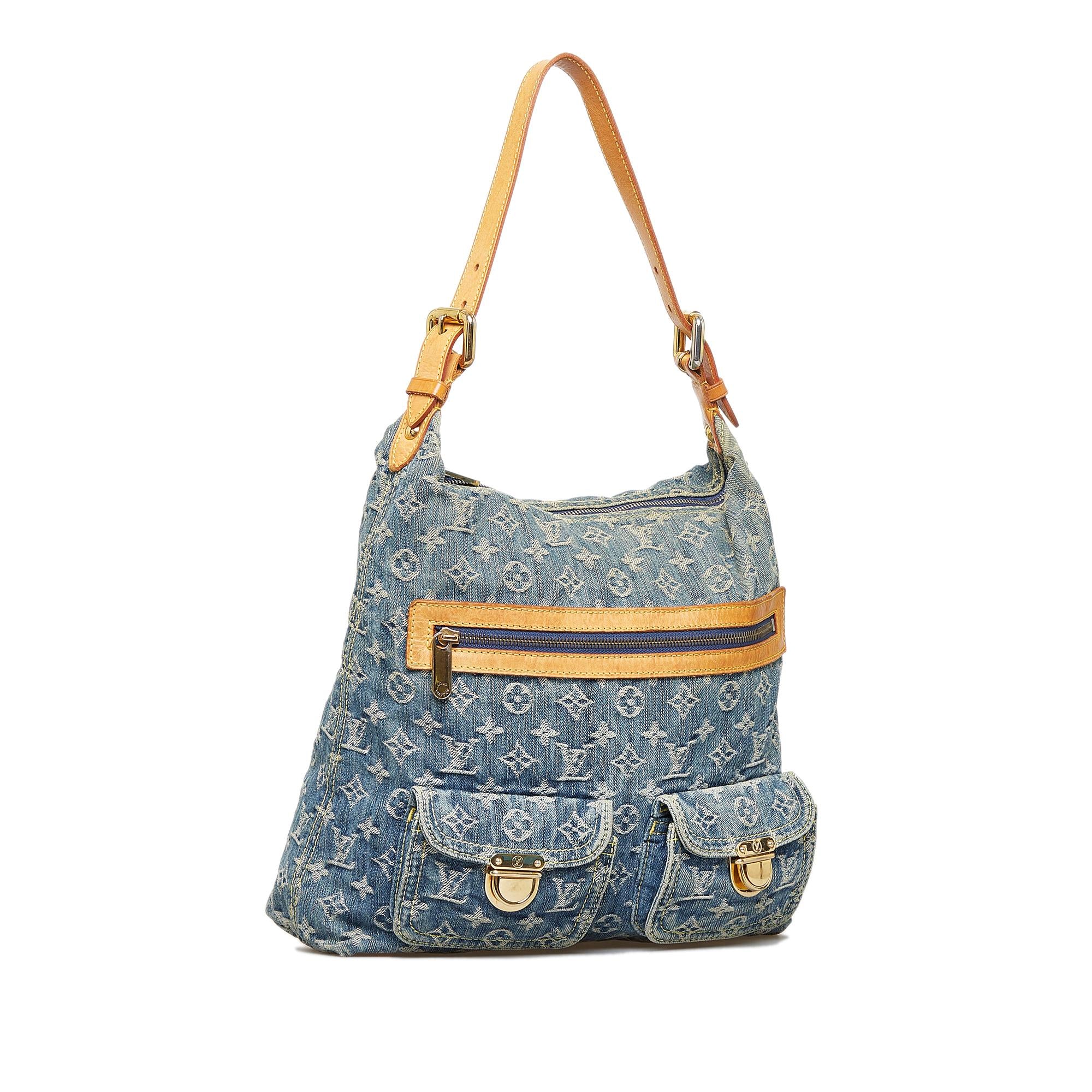 Louis Vuitton Monogram Denim Baggy GM (SHG-NB2Dv8)