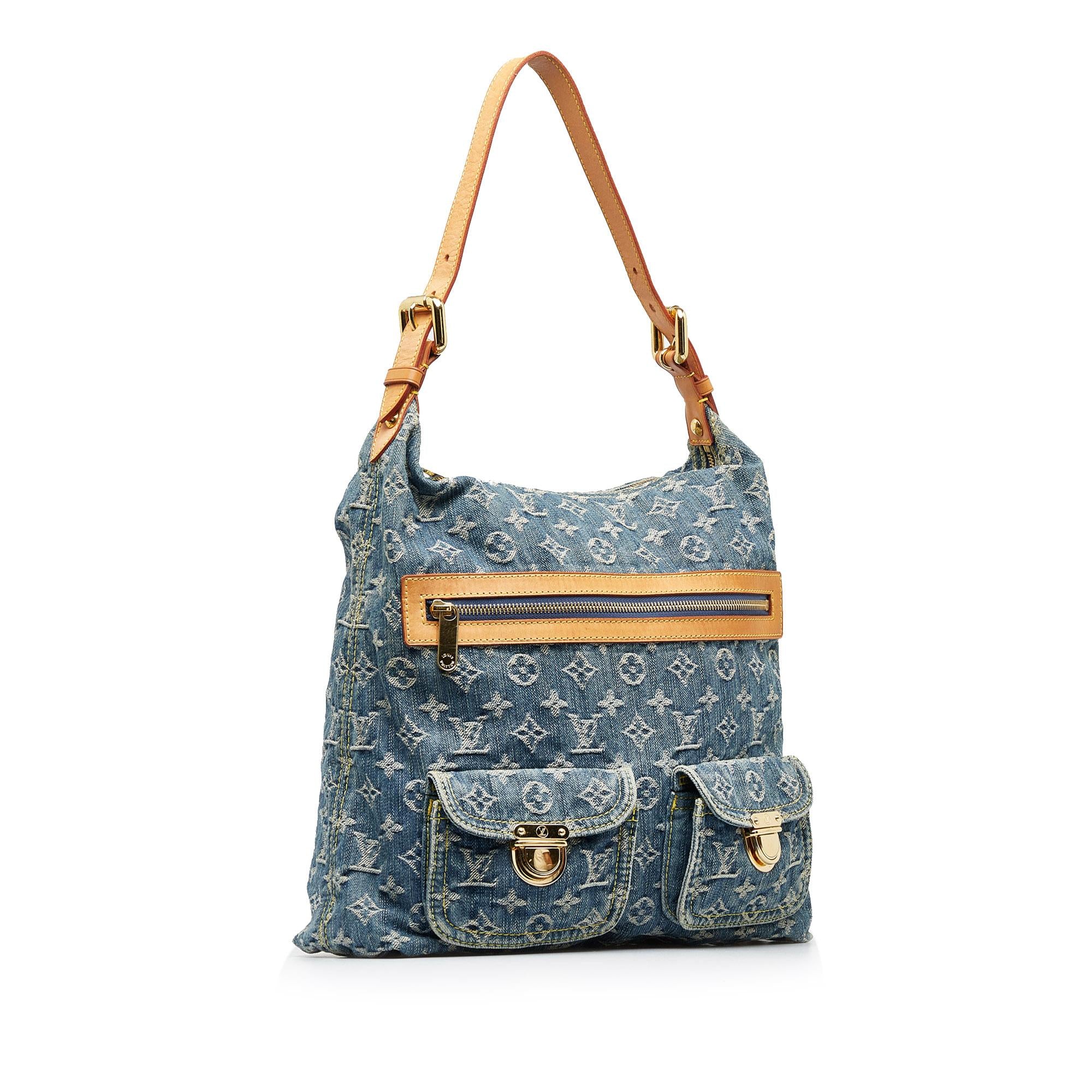 Louis Vuitton Monogram Denim Baggy GM (SHG-q3wwZv)
