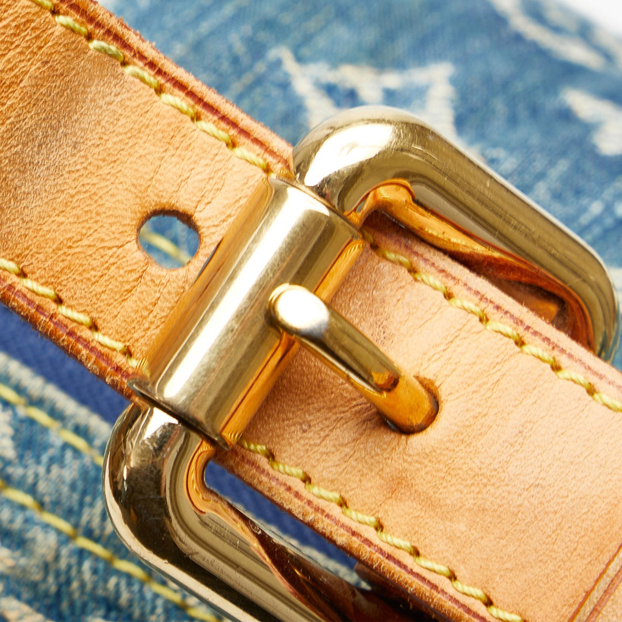 Louis Vuitton Monogram Denim Baggy GM (SHG-am0qwq)