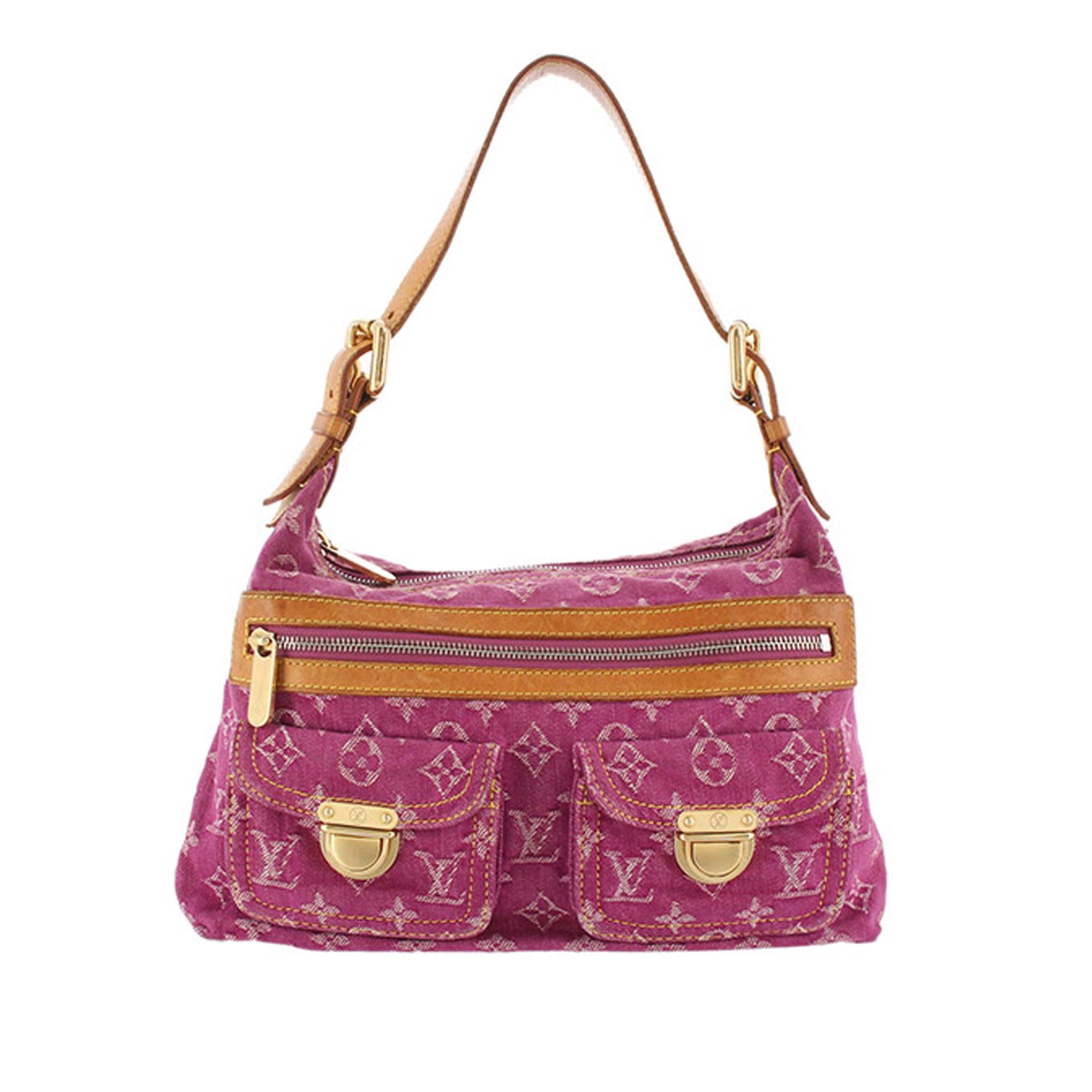 Louis Vuitton Monogram Denim Baggy PM (SHG-QxYvsi)