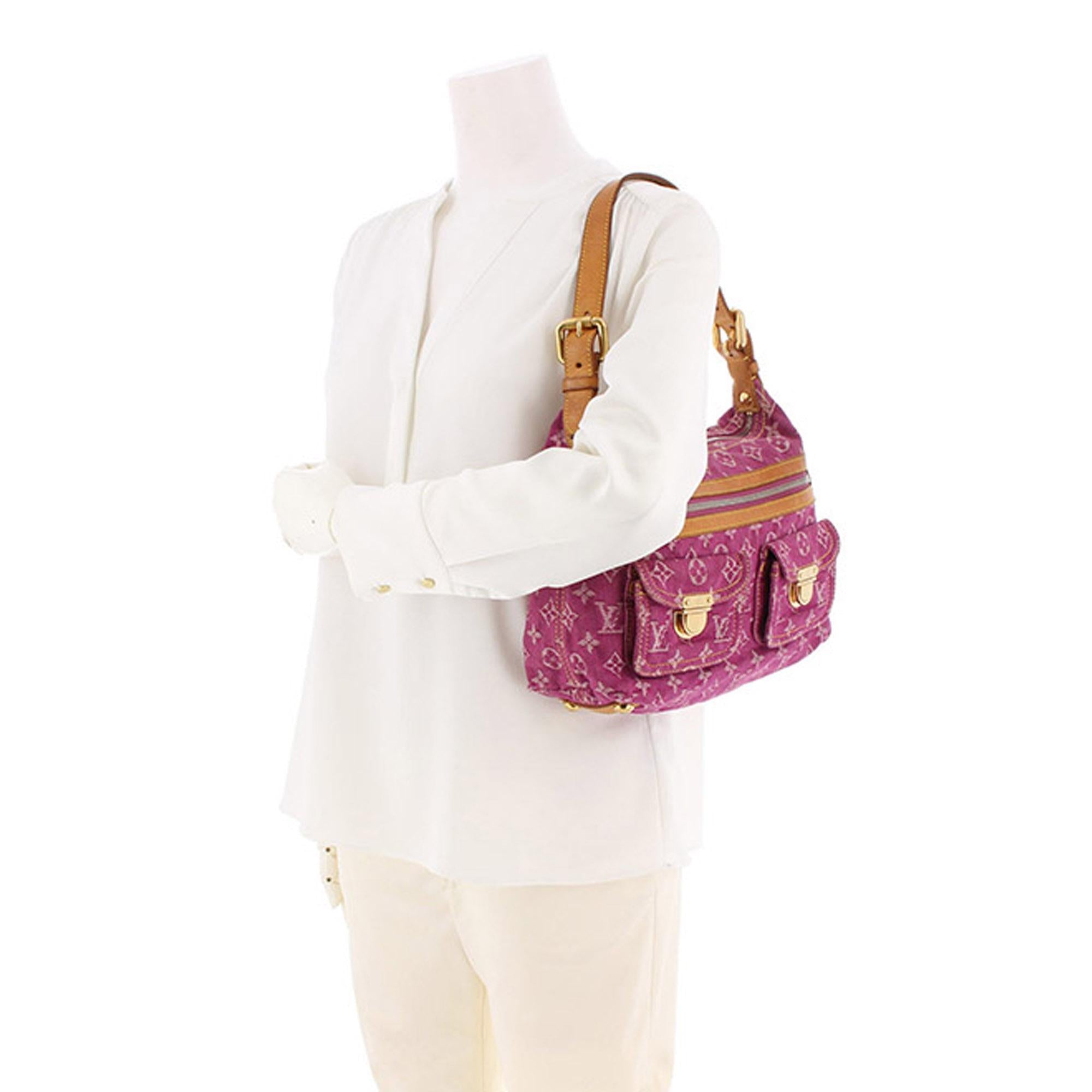 Louis Vuitton Monogram Denim Baggy PM (SHG-QxYvsi)