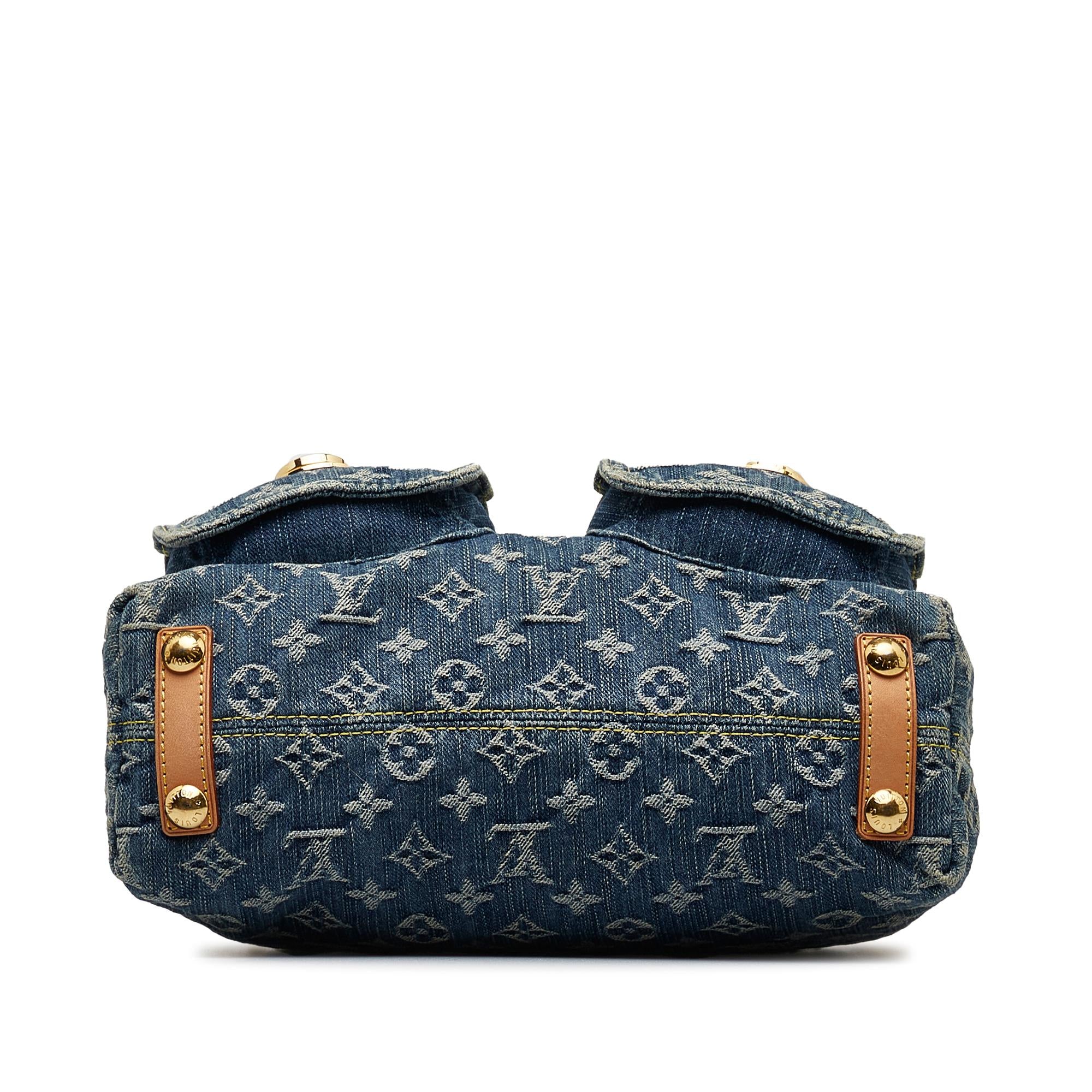 Louis Vuitton Monogram Denim Baggy PM (SHG-y77wjG)