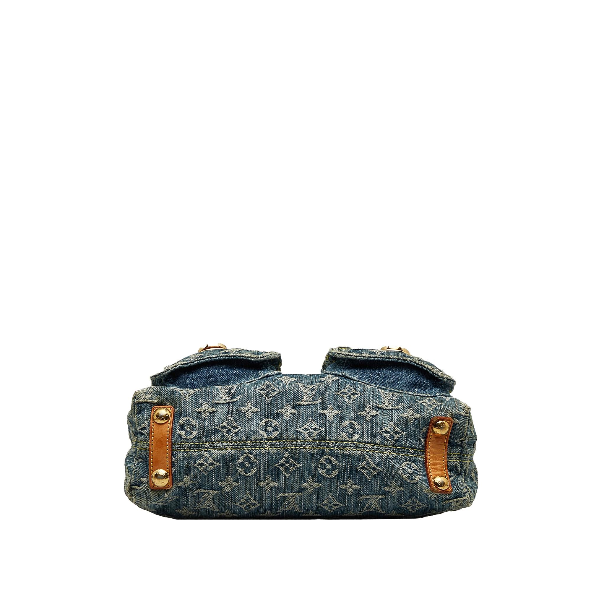 Louis Vuitton Monogram Denim Baggy PM (SHG-eQb54v)