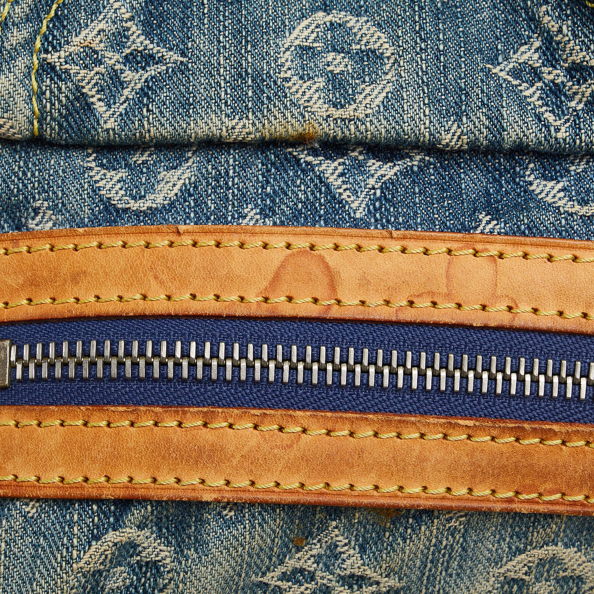 Louis Vuitton Monogram Denim Baggy PM (SHG-eQb54v)