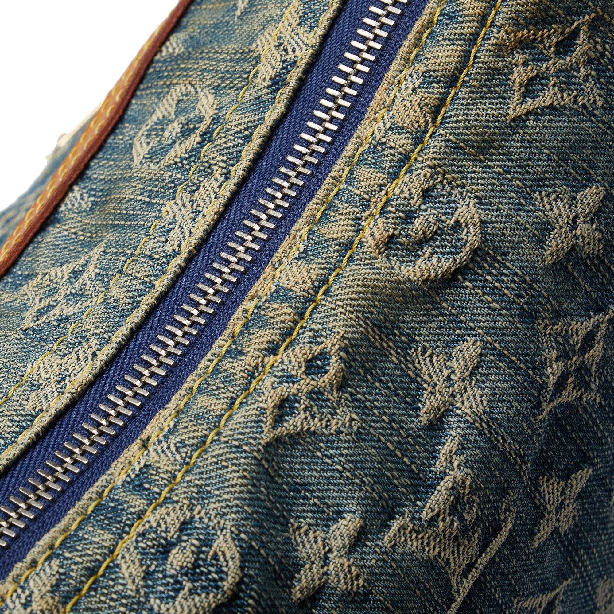 Louis Vuitton Monogram Denim Baggy PM (SHG-eQb54v)