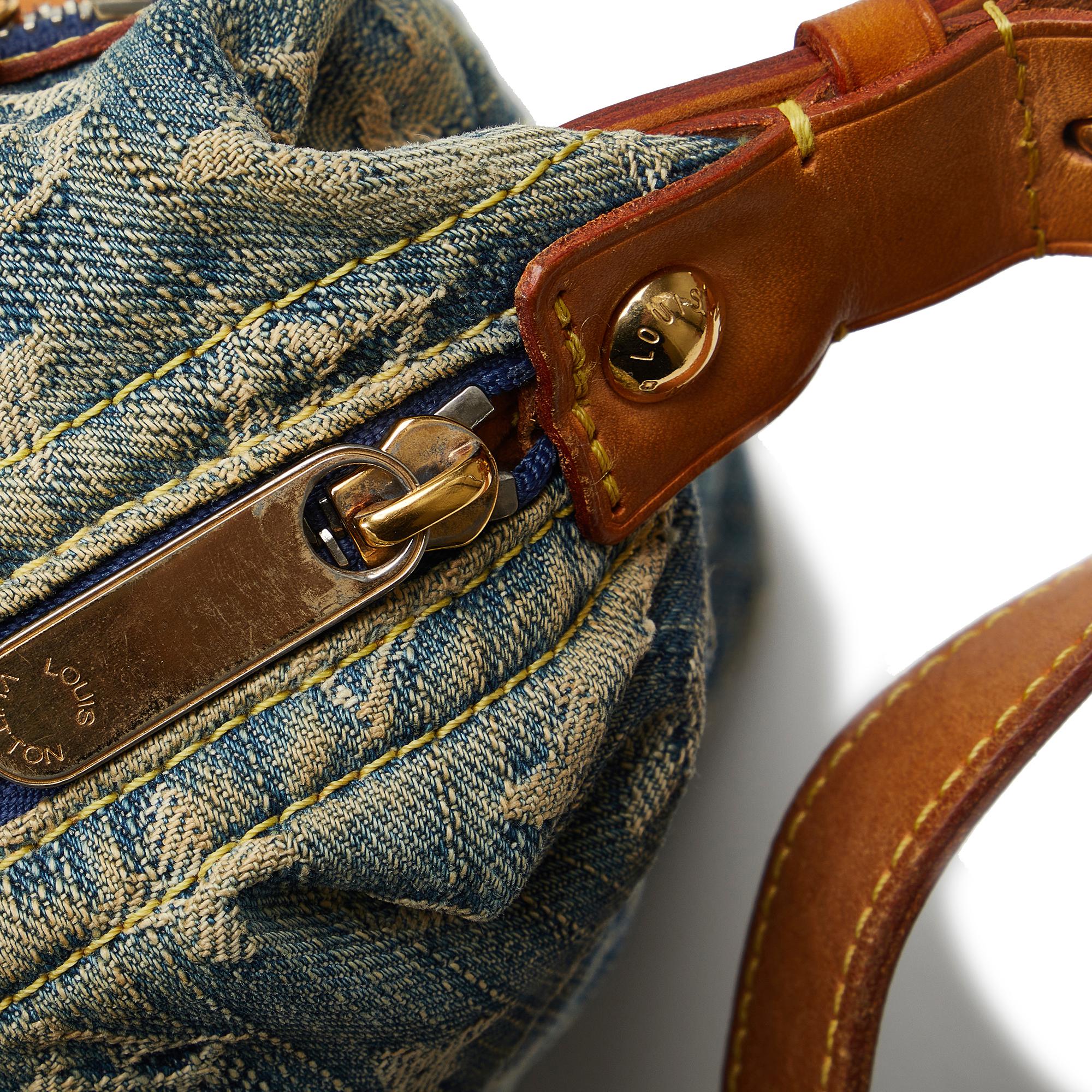 Louis Vuitton Monogram Denim Baggy PM (SHG-eQb54v)