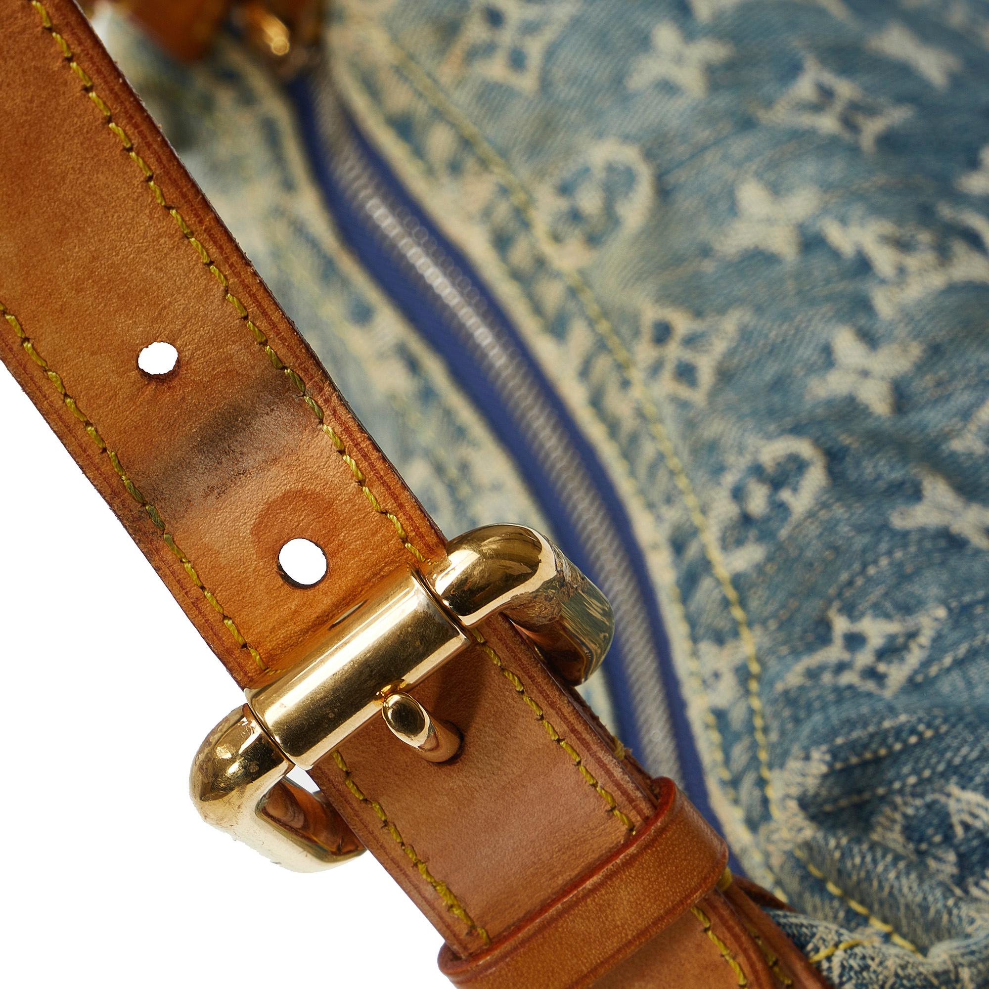 Louis Vuitton Monogram Denim Baggy PM (SHG-eQb54v)