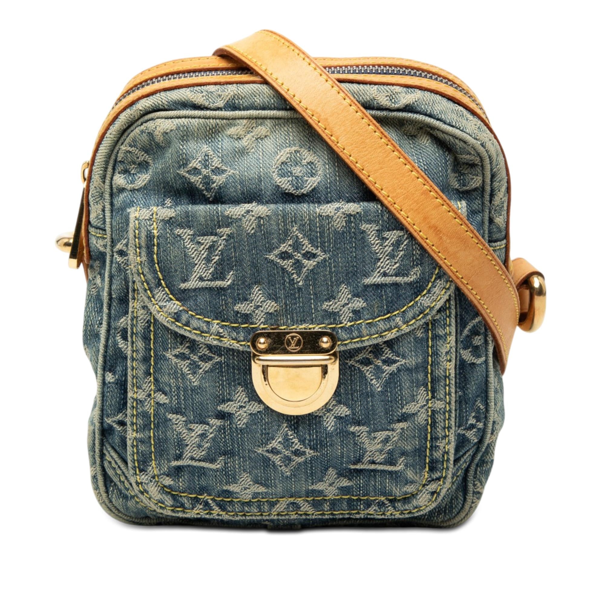 Louis Vuitton Monogram Denim Camera Bag