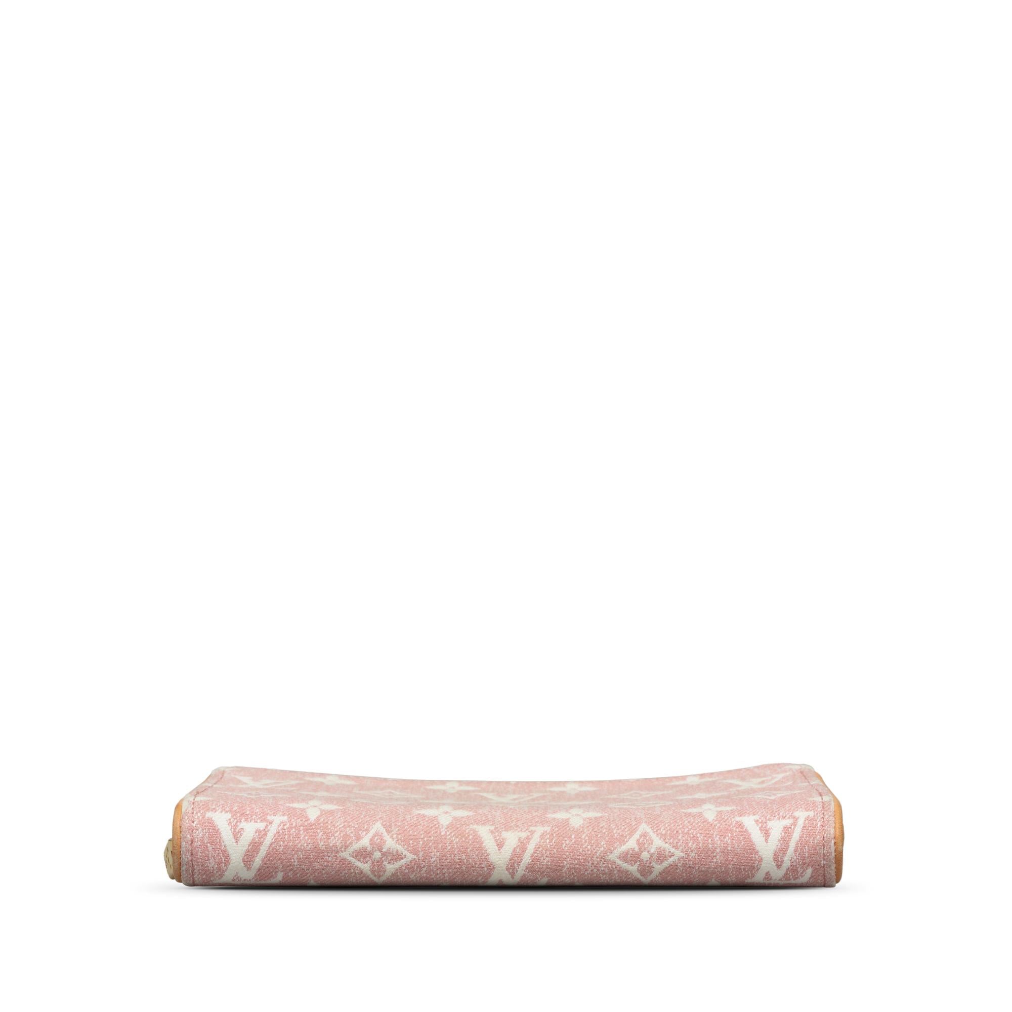 Louis Vuitton Monogram Denim Jacquard Zippy Wallet