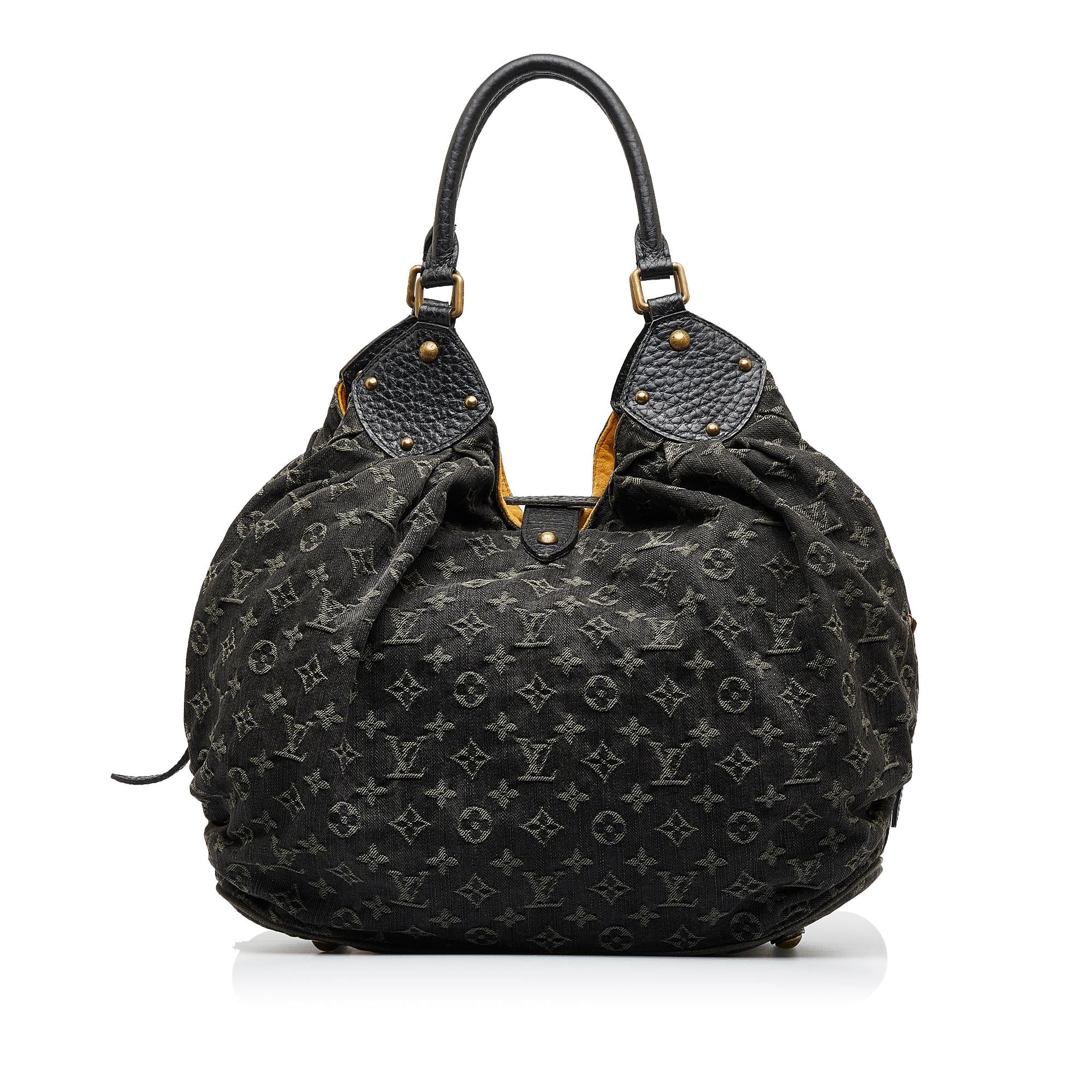 Louis Vuitton Monogram Denim Mahina XL (SHG-WhRTo3)