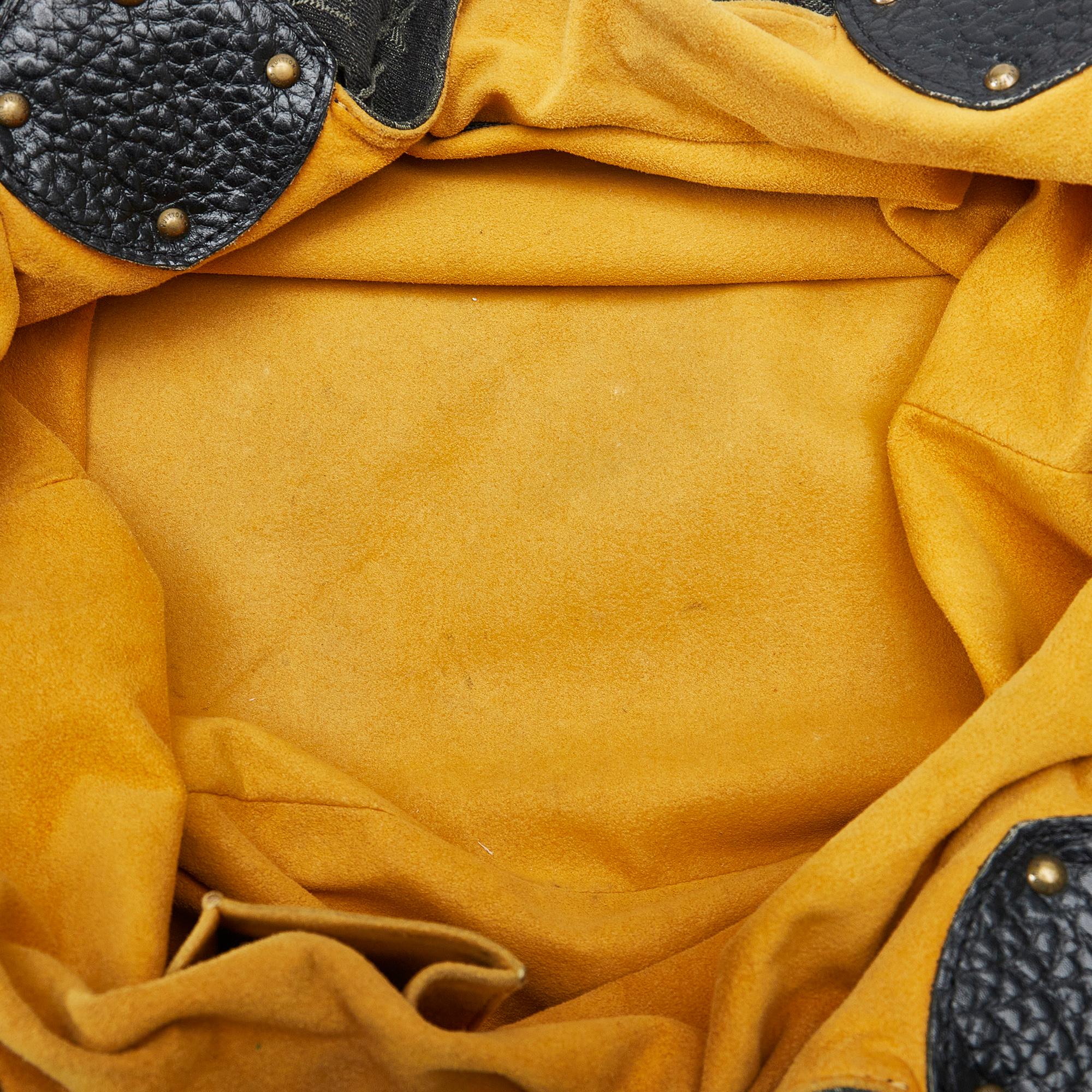 Louis Vuitton Monogram Denim Mahina XL (SHG-WhRTo3)